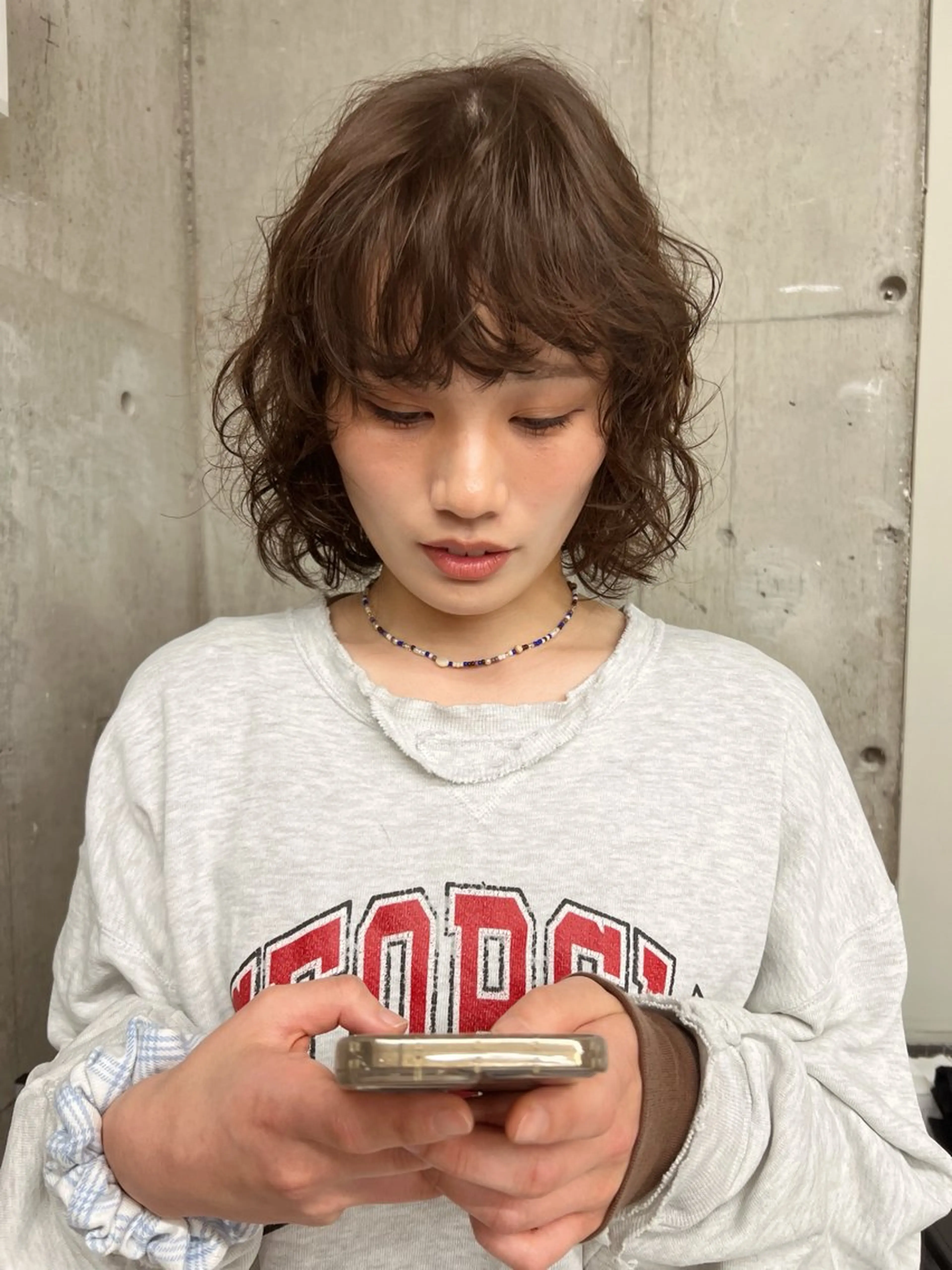 カラー ブラウンカラー 透明感カラー 篠原 一華のヘアスタイル