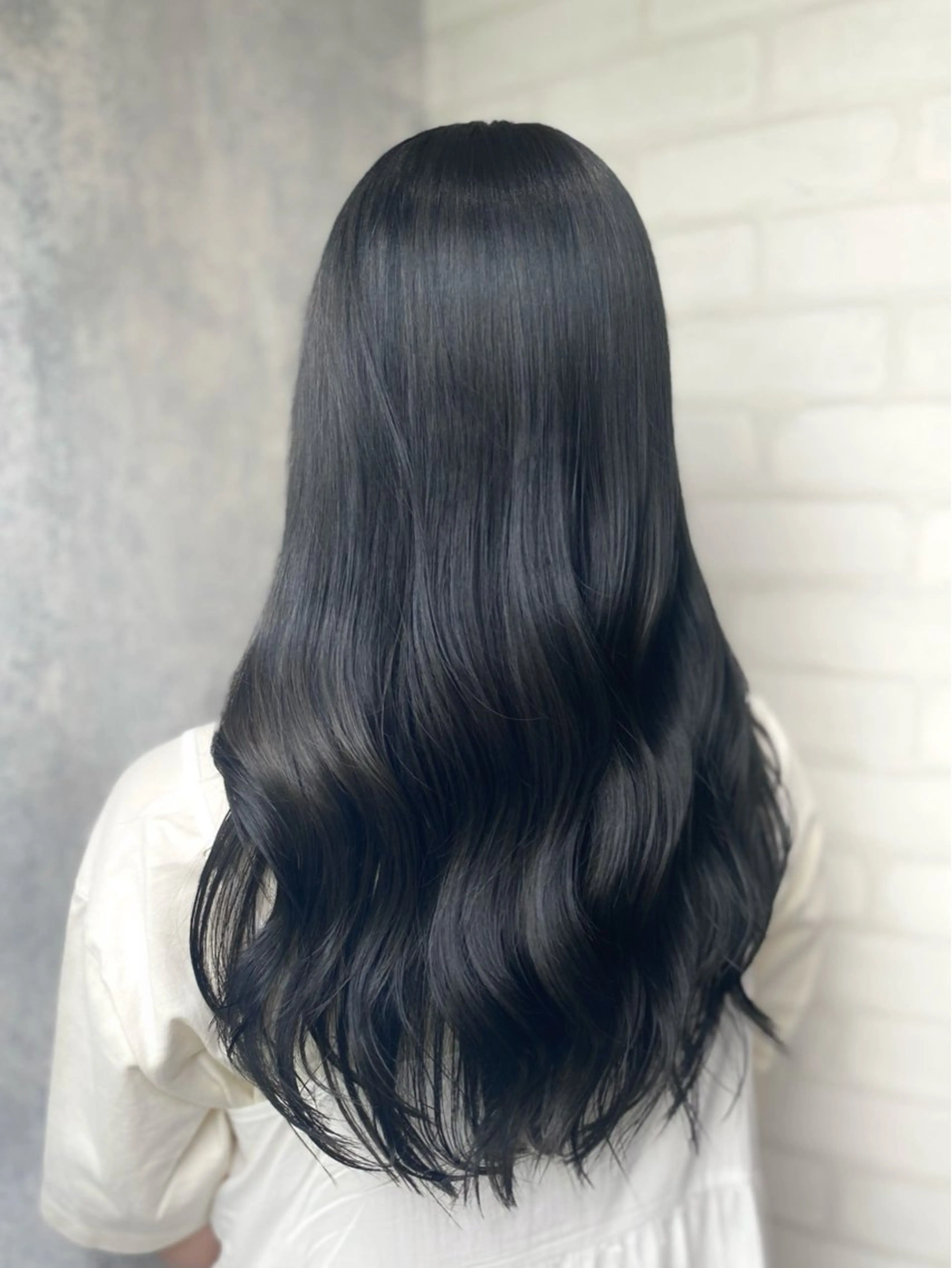 ロング カラー 透明感カラー カット ヘアカラー トリートメント shiori/透明感 /顔周り/髪質改善のヘアスタイル