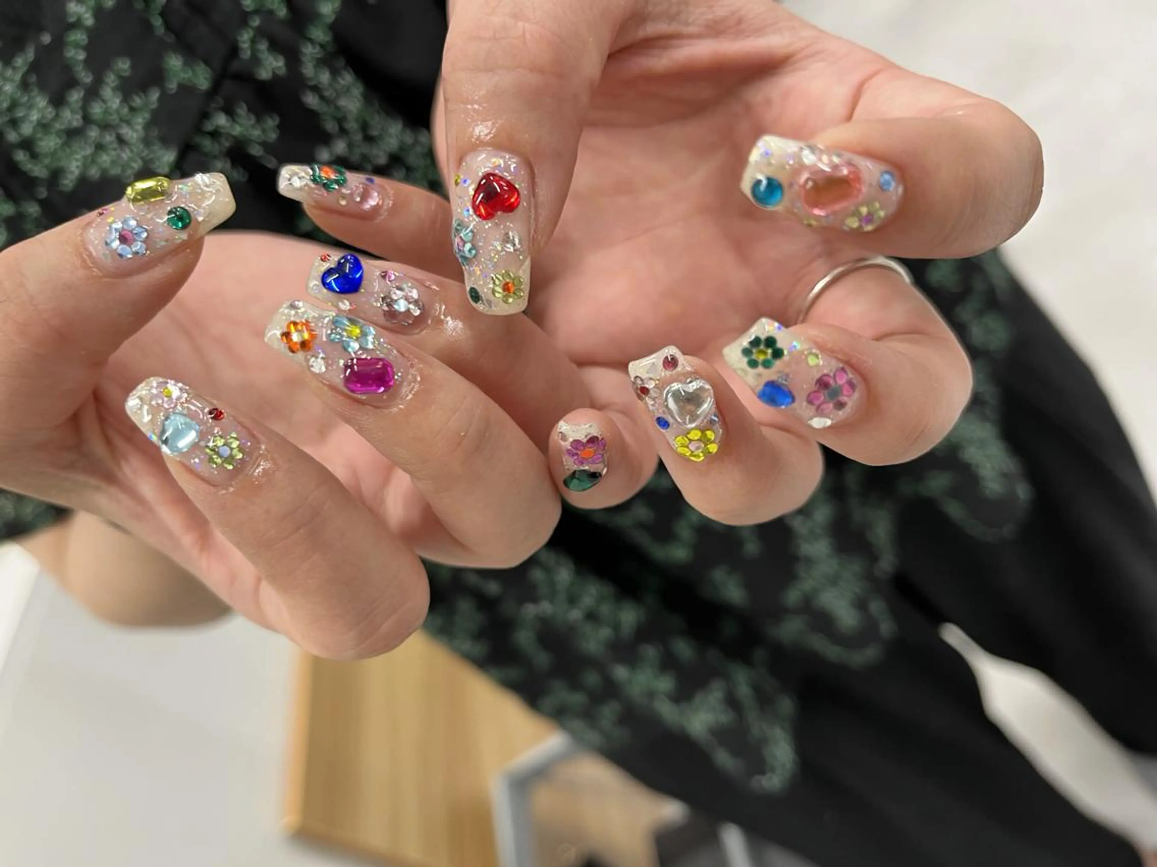 ネイル 持ち込み ハンドネイル ベターネイル 浅草橋のネイルデザイン