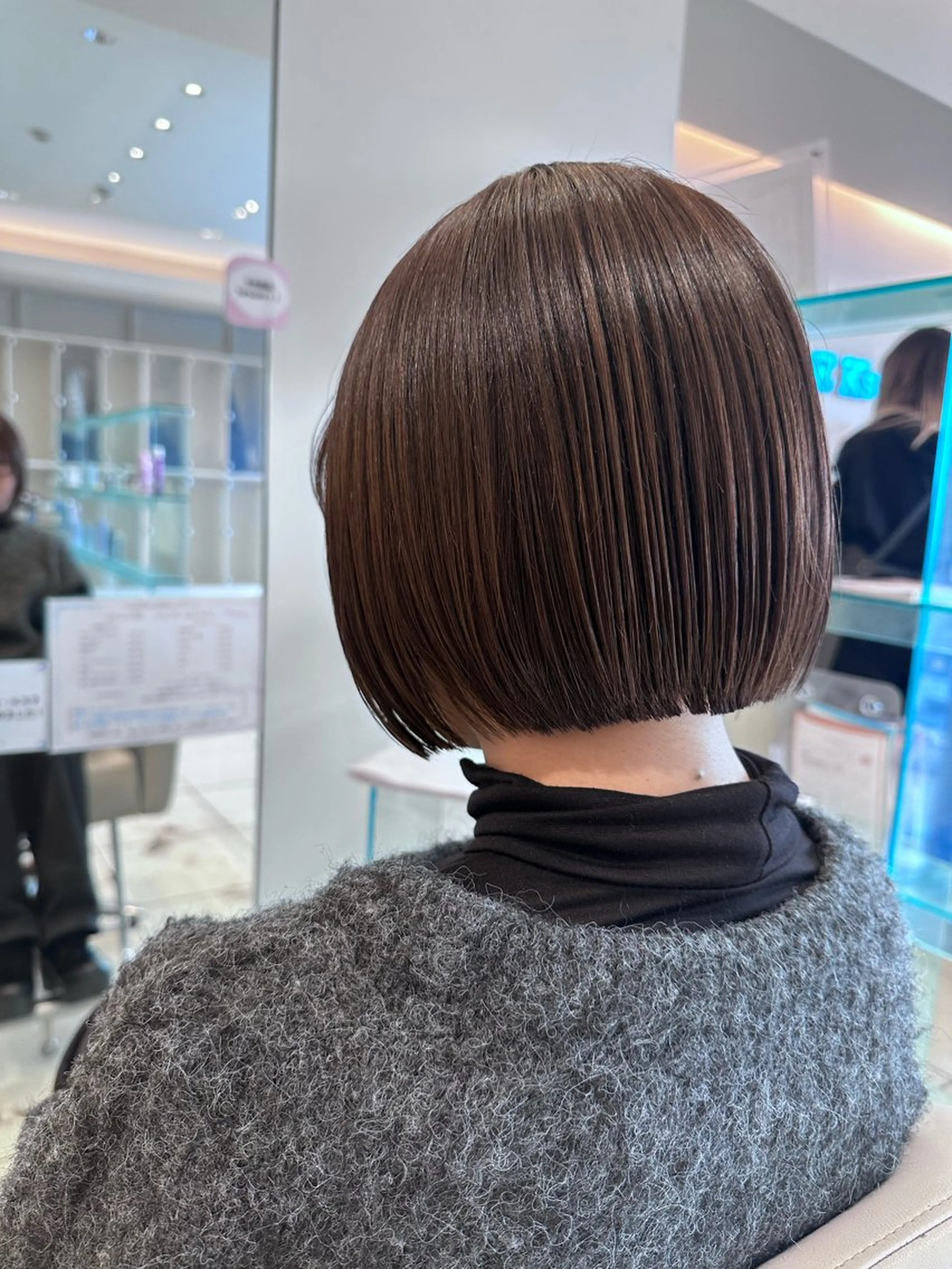似合わせカット💇‍♀️艶髪カラー🩷痛ませないトリートメント💦の写真