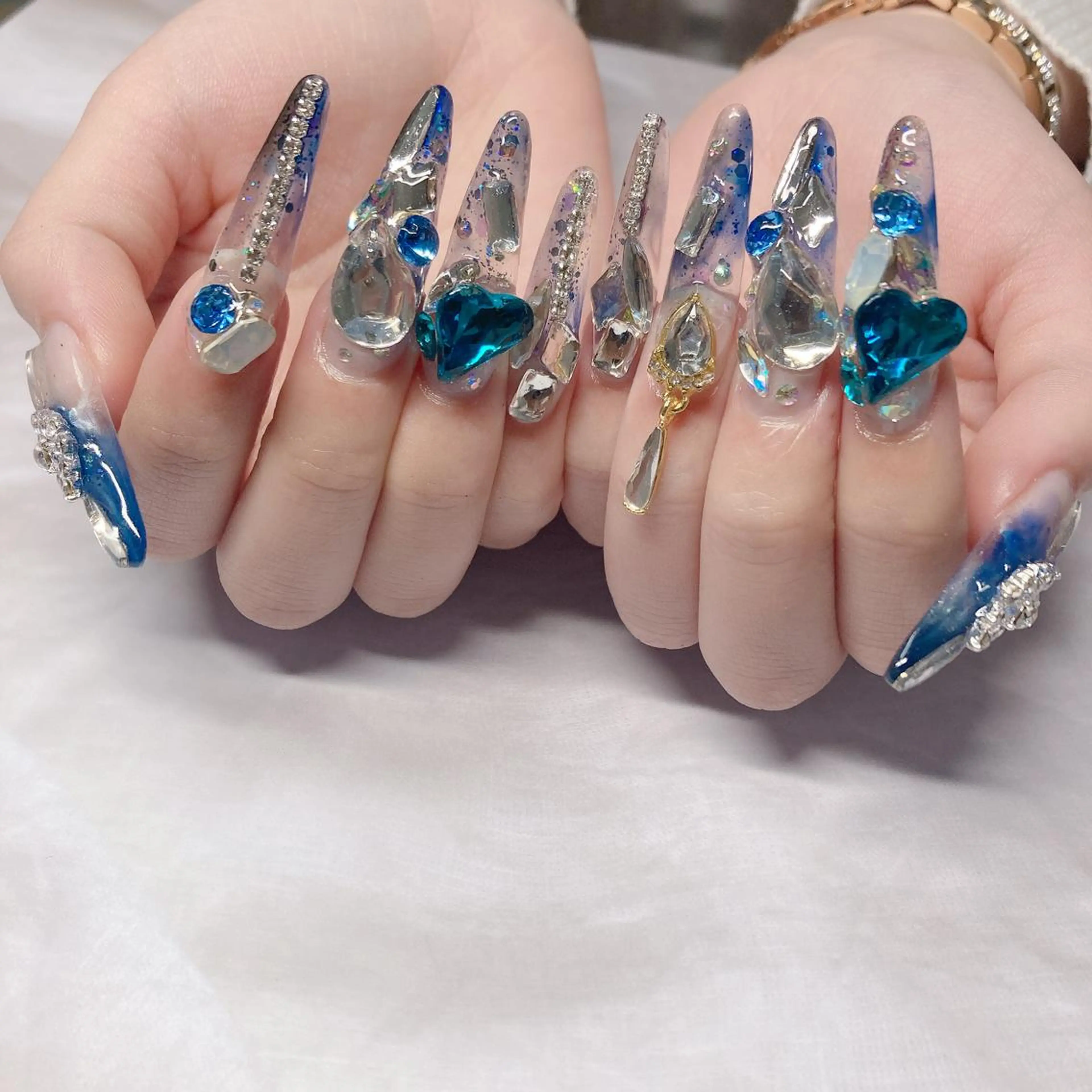 ネイル ロングネイル ハンドネイル nailsalon Asryのネイルデザイン