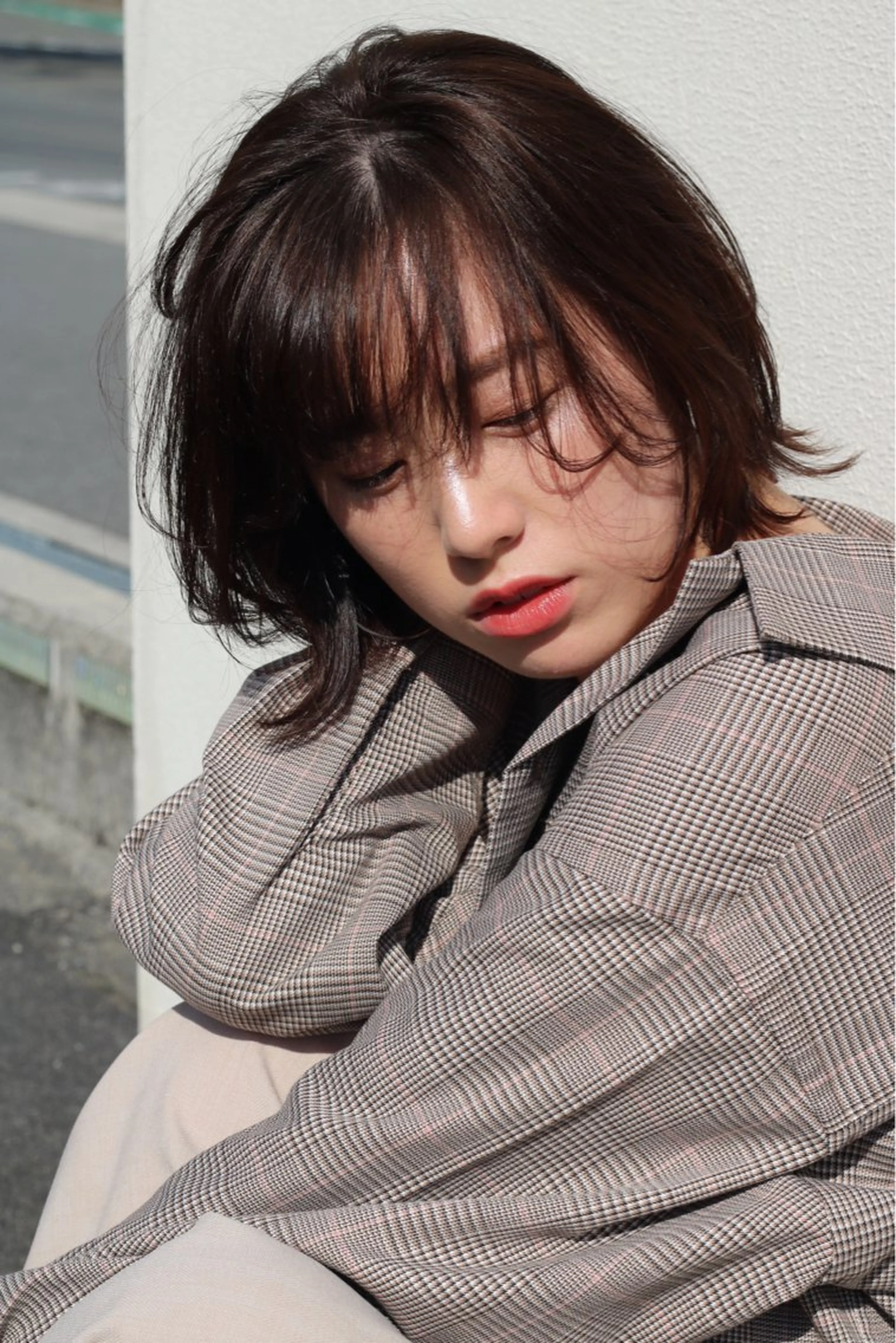 カット+髪質改善トリートメントカラー ¥7150の写真