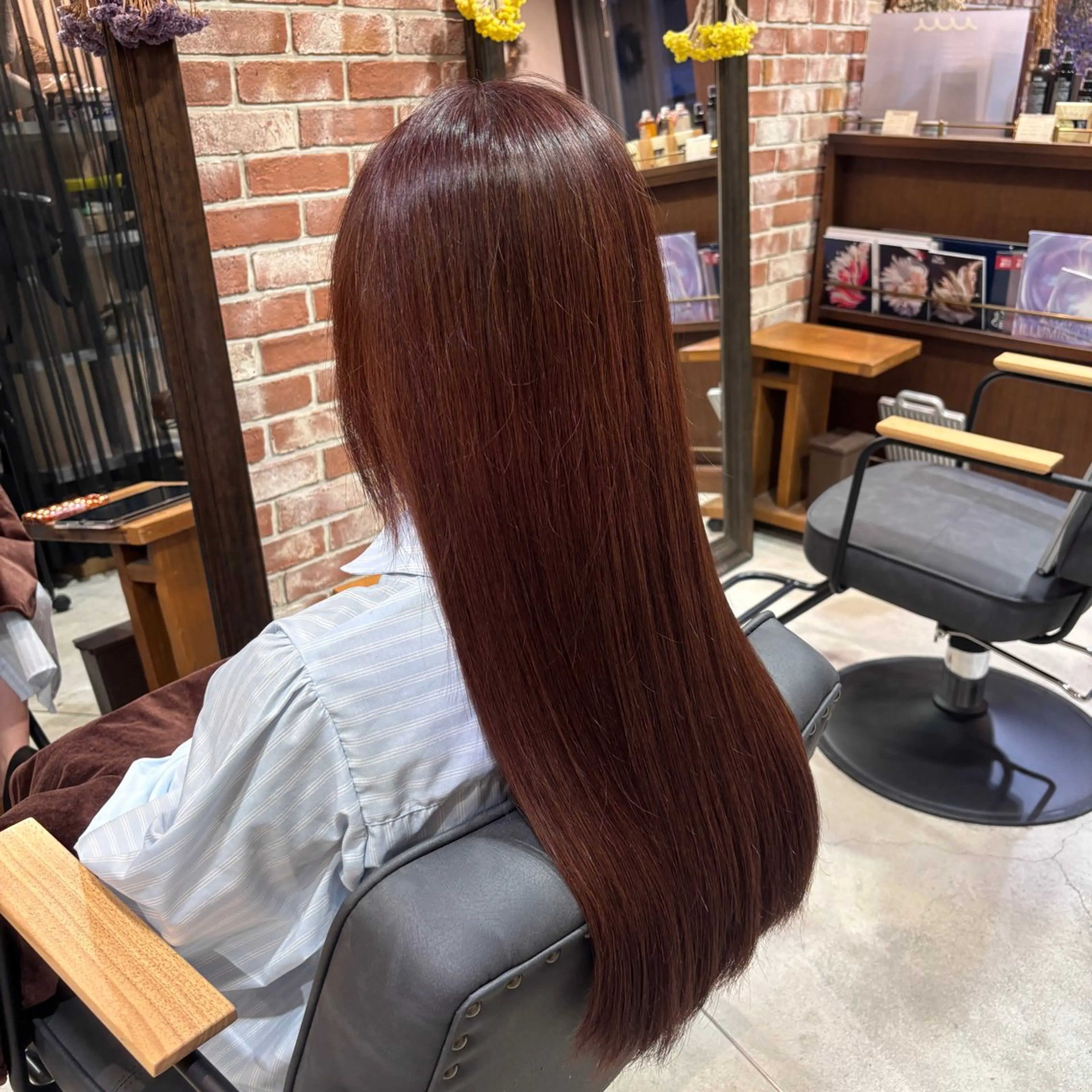 カラー レッドカラー カットカラーモデル 募集🌼/星山沙希のヘアスタイル