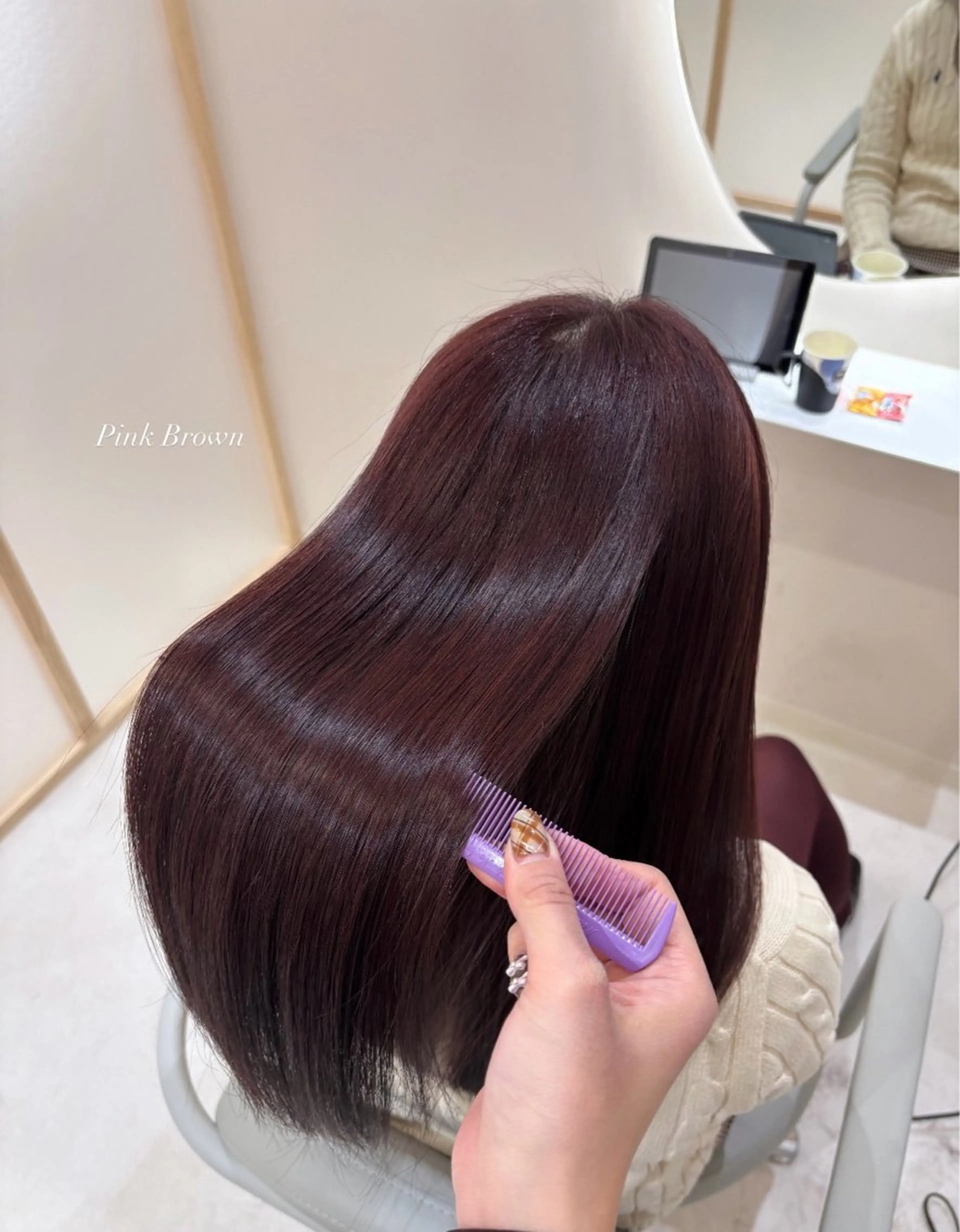 カラー カット ヘアカラー トリートメント Momoka / 髪質改善のヘアスタイル