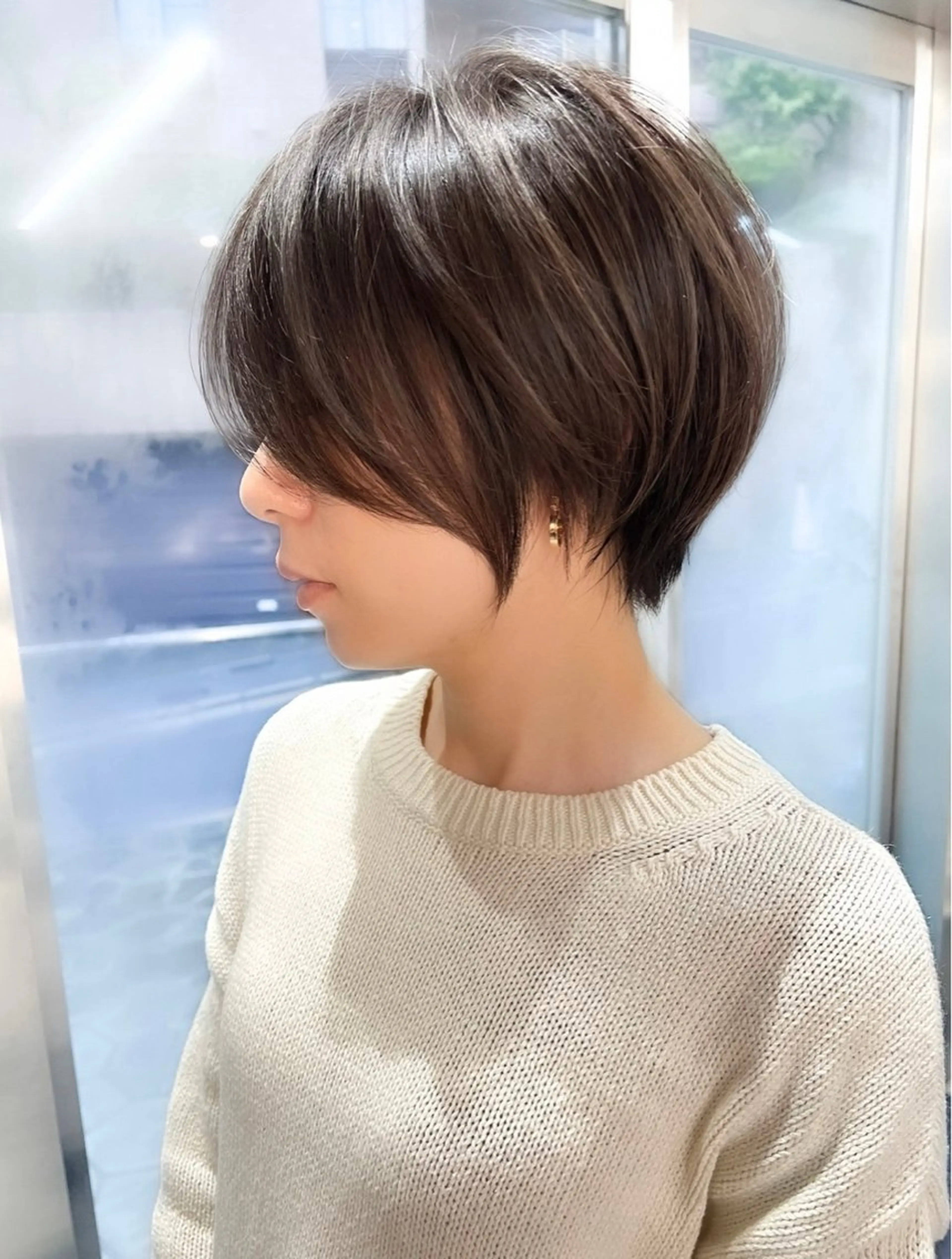 ショート カラー カット ヘアカラー ハイライトNo.1☆ ゆうのヘアスタイル