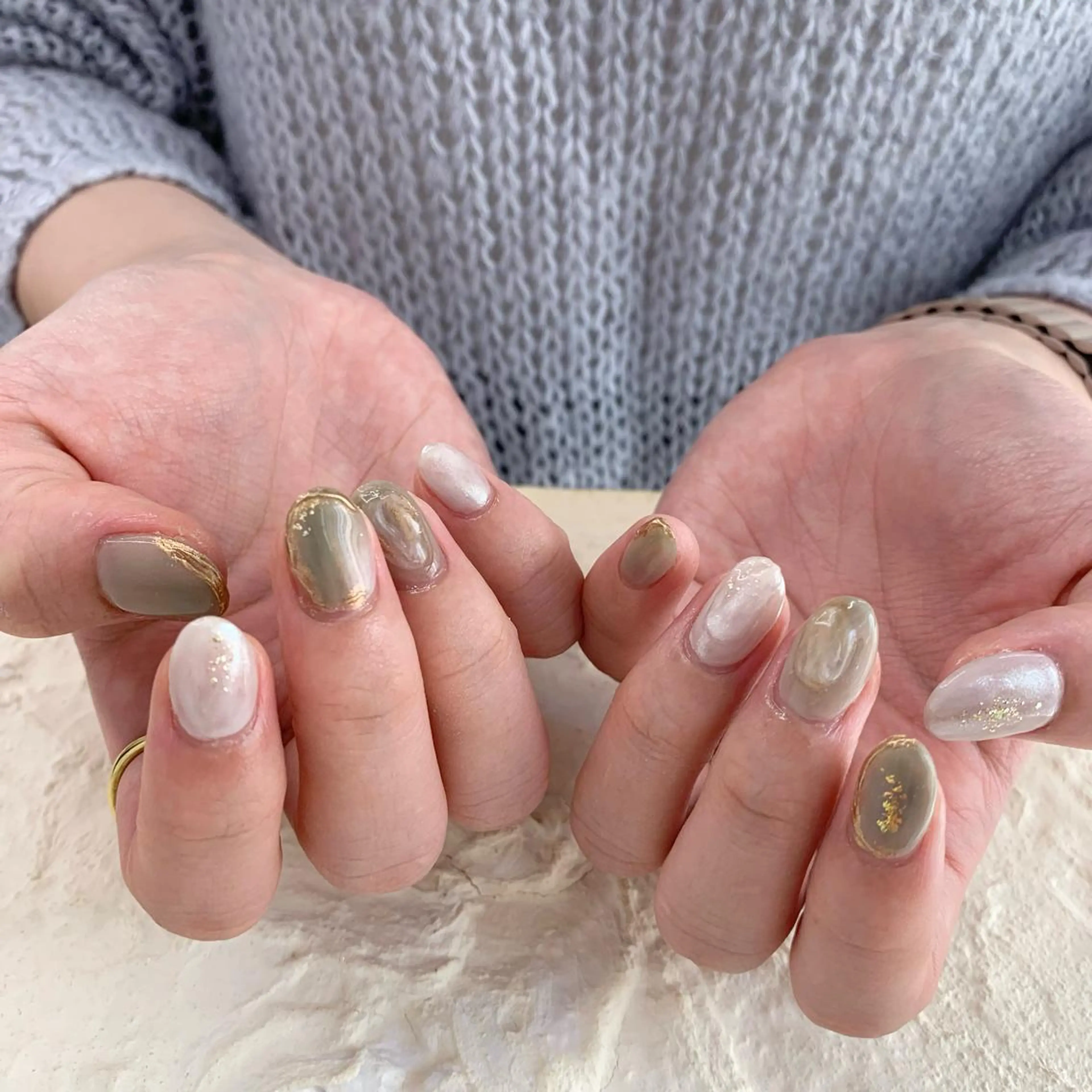 ネイル マキノ ユイのネイルデザイン