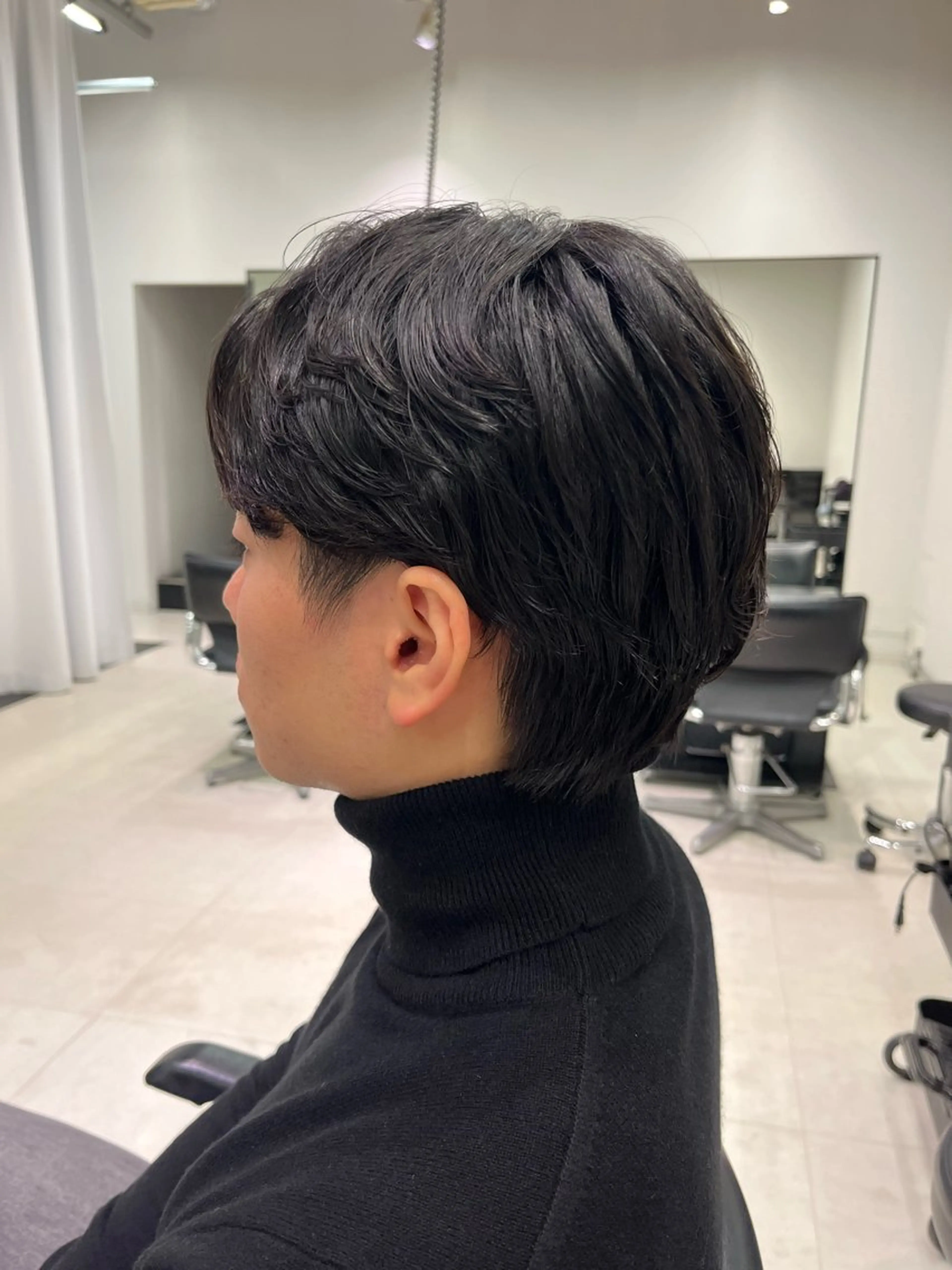 パーマ メンズ カルマパーマ メンズパーマ ニュアンスパーマ カット パーマ 表参道/メンズカット 眉ワックス/坂入朱美の眉毛・アイブロウイメージ