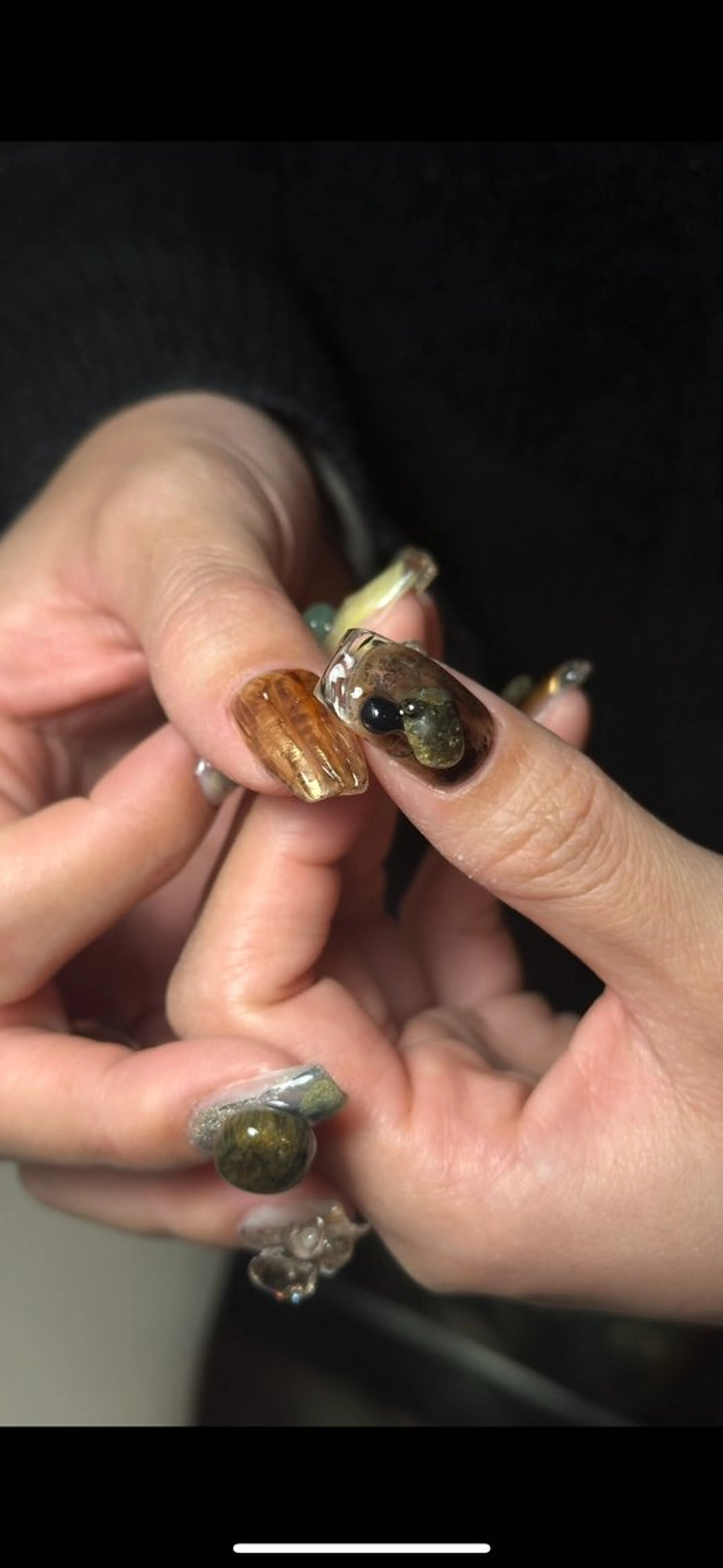 ネイル クリアネイル フレンチネイル ハンドネイル sis nail所属・ayaka モデル募集中のネイルデザイン