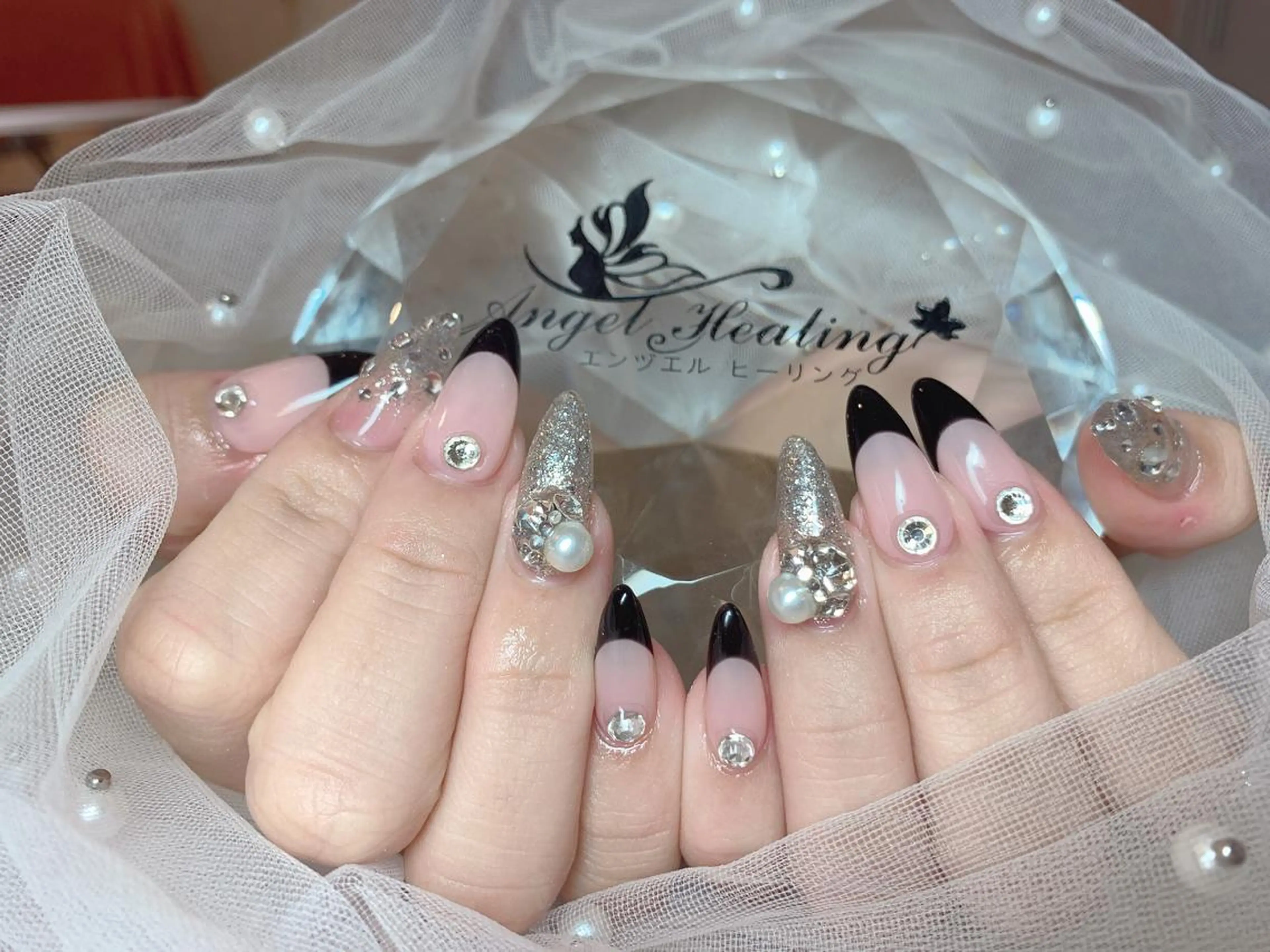 ネイル スカルプネイル エンジェル ヒーリング 矢場町店のネイルデザイン