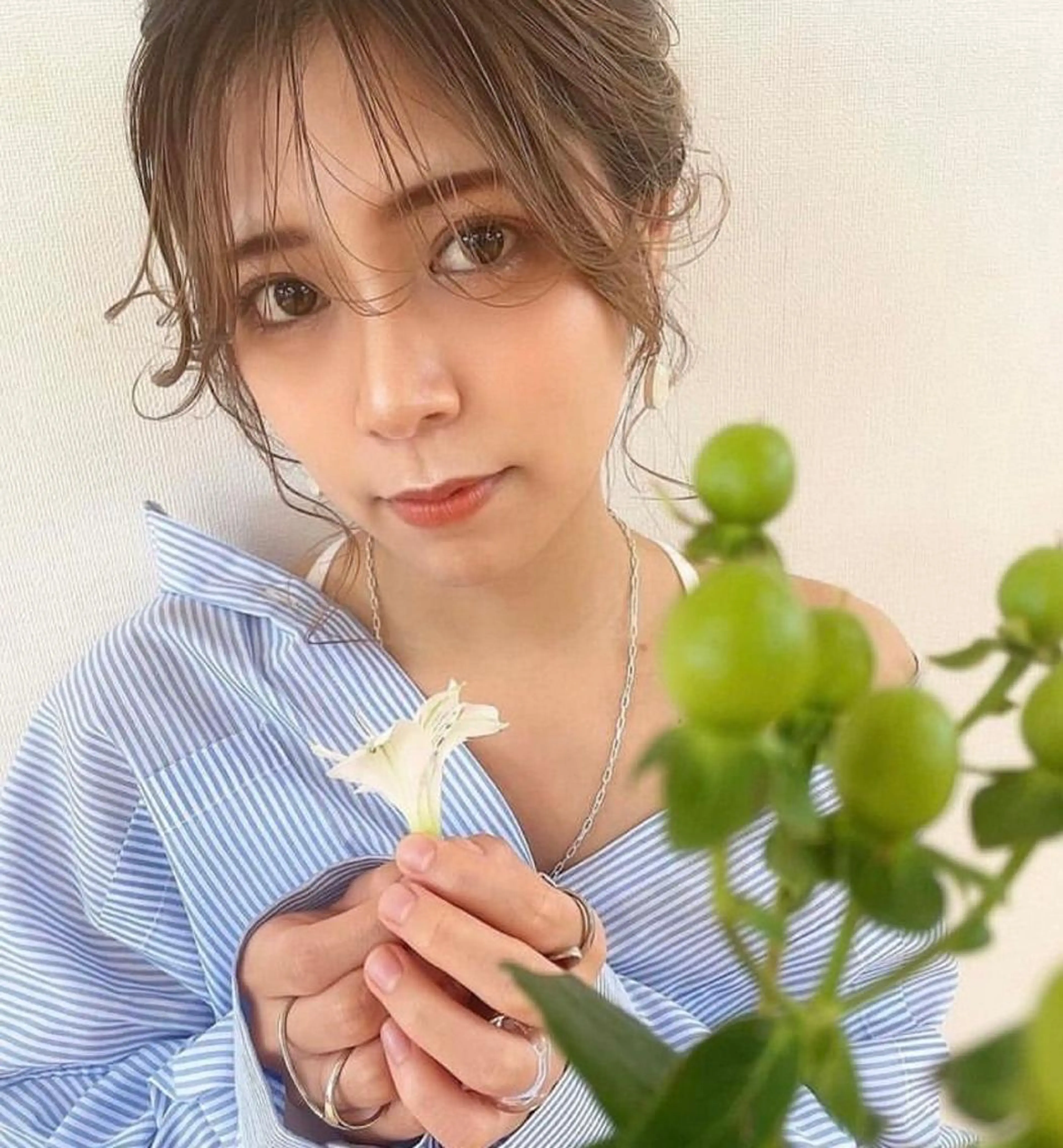 ミディアム カラー ヘアカラー Blanco Color&Careのヘアスタイル