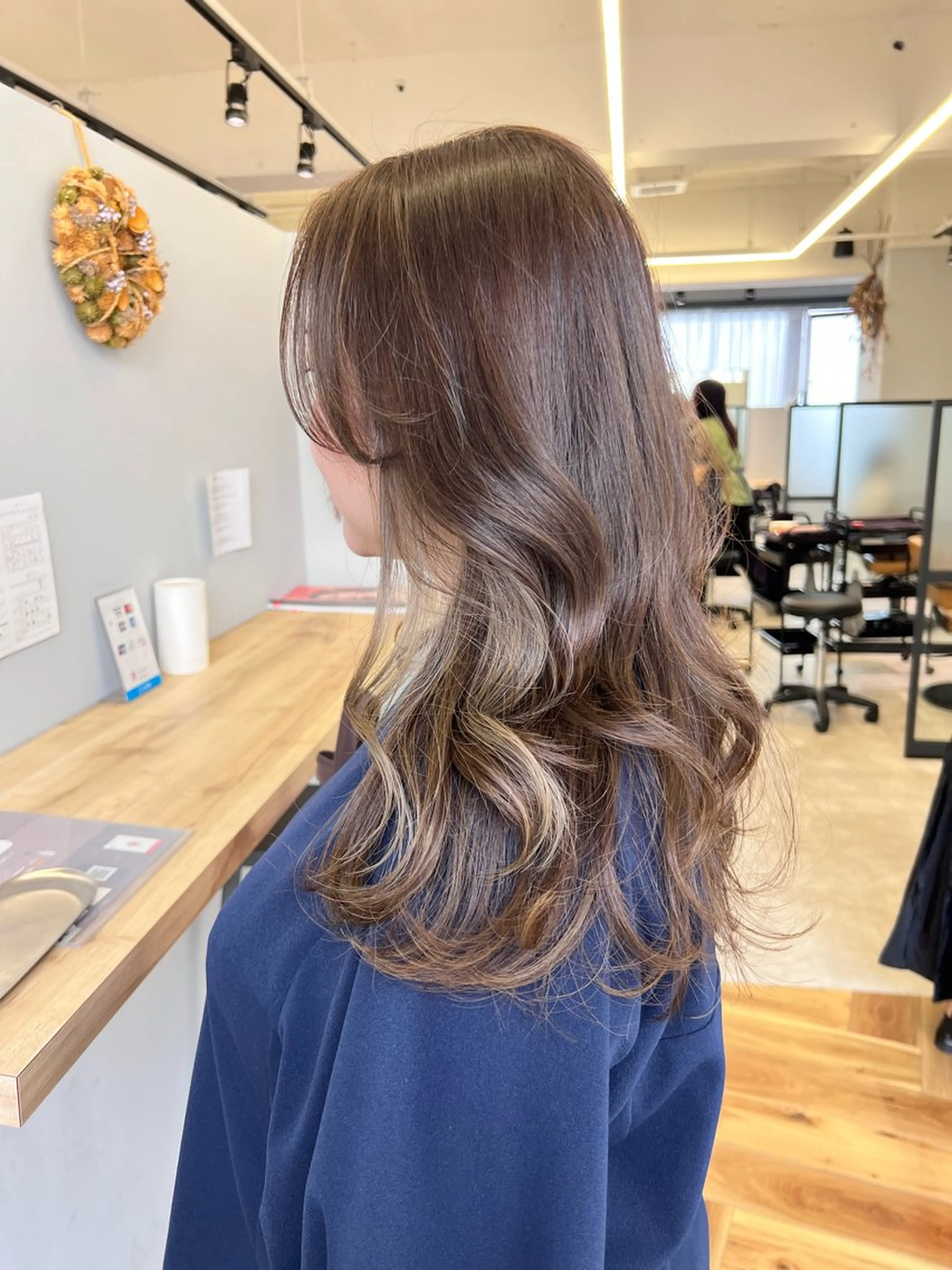 ロング ロング 木寺 樹莉のヘアスタイル