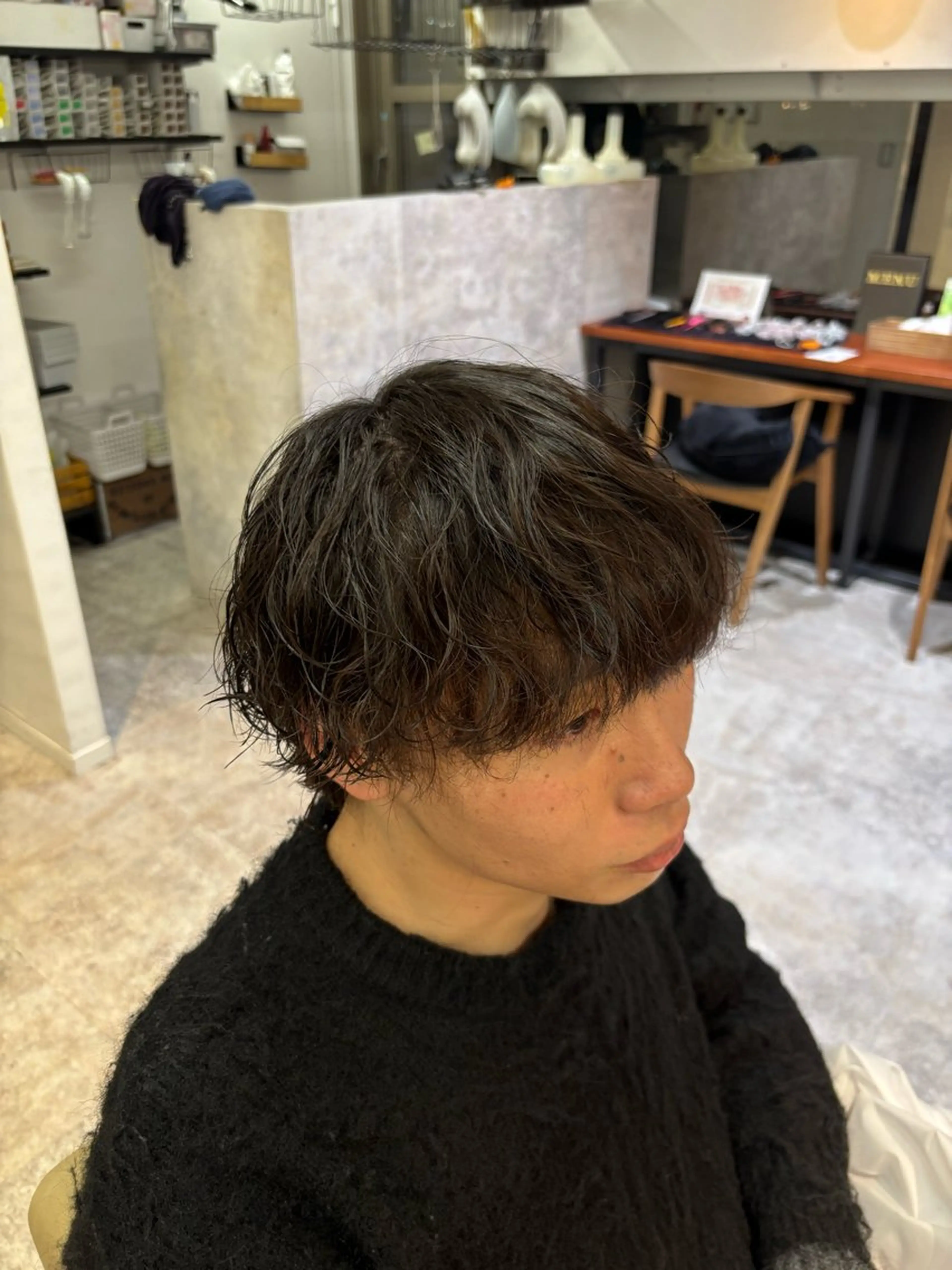 ⚠️残り1名‼️⚠️メンズパーマカットの写真