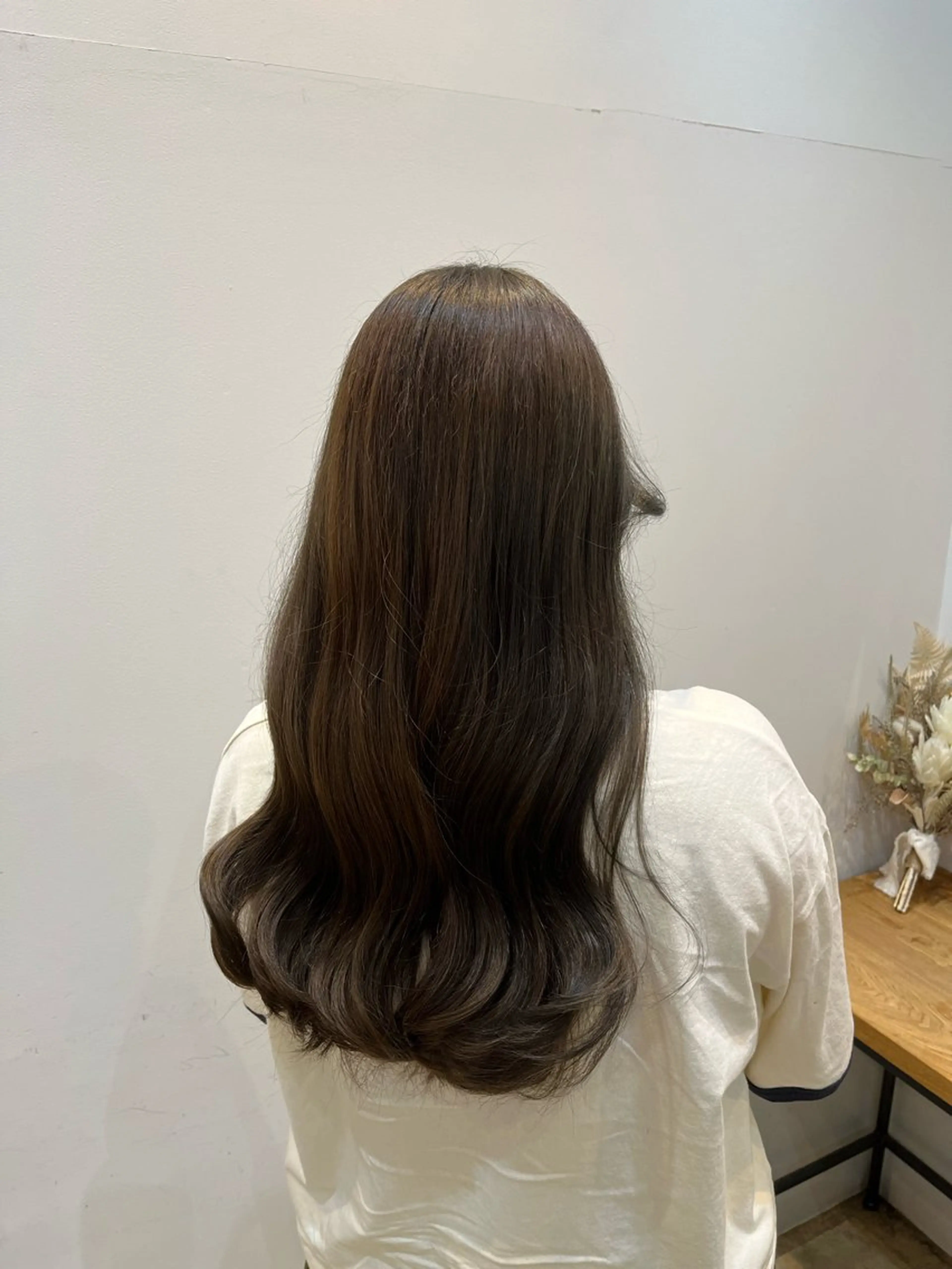 ロング カラー ヘアカラー トリートメント 相田 佳乃のヘアスタイル