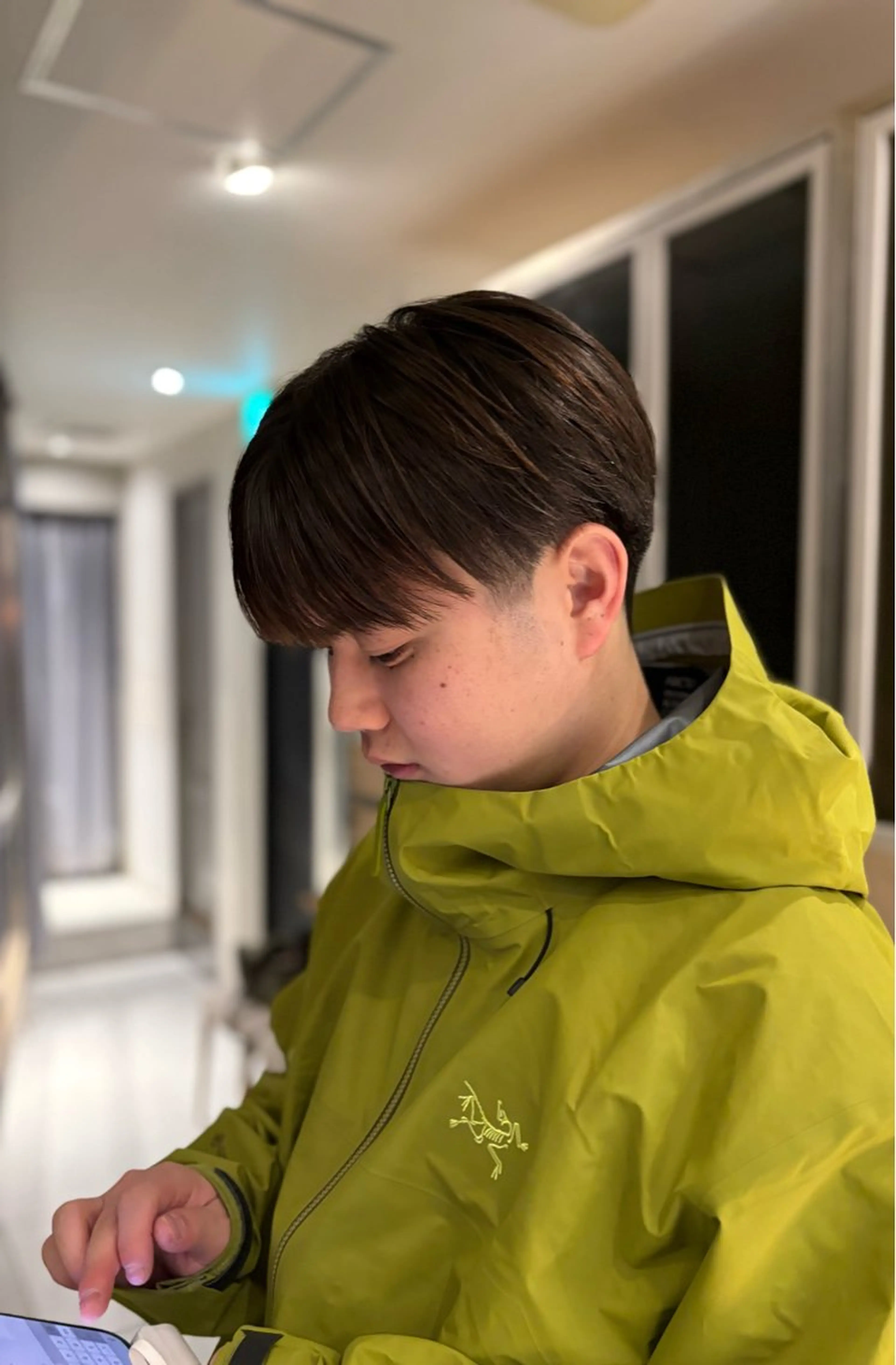 カラー パーマ メンズ カット トリートメント ヘアセット ボブカット/ 榎本　璃己のヘアスタイル