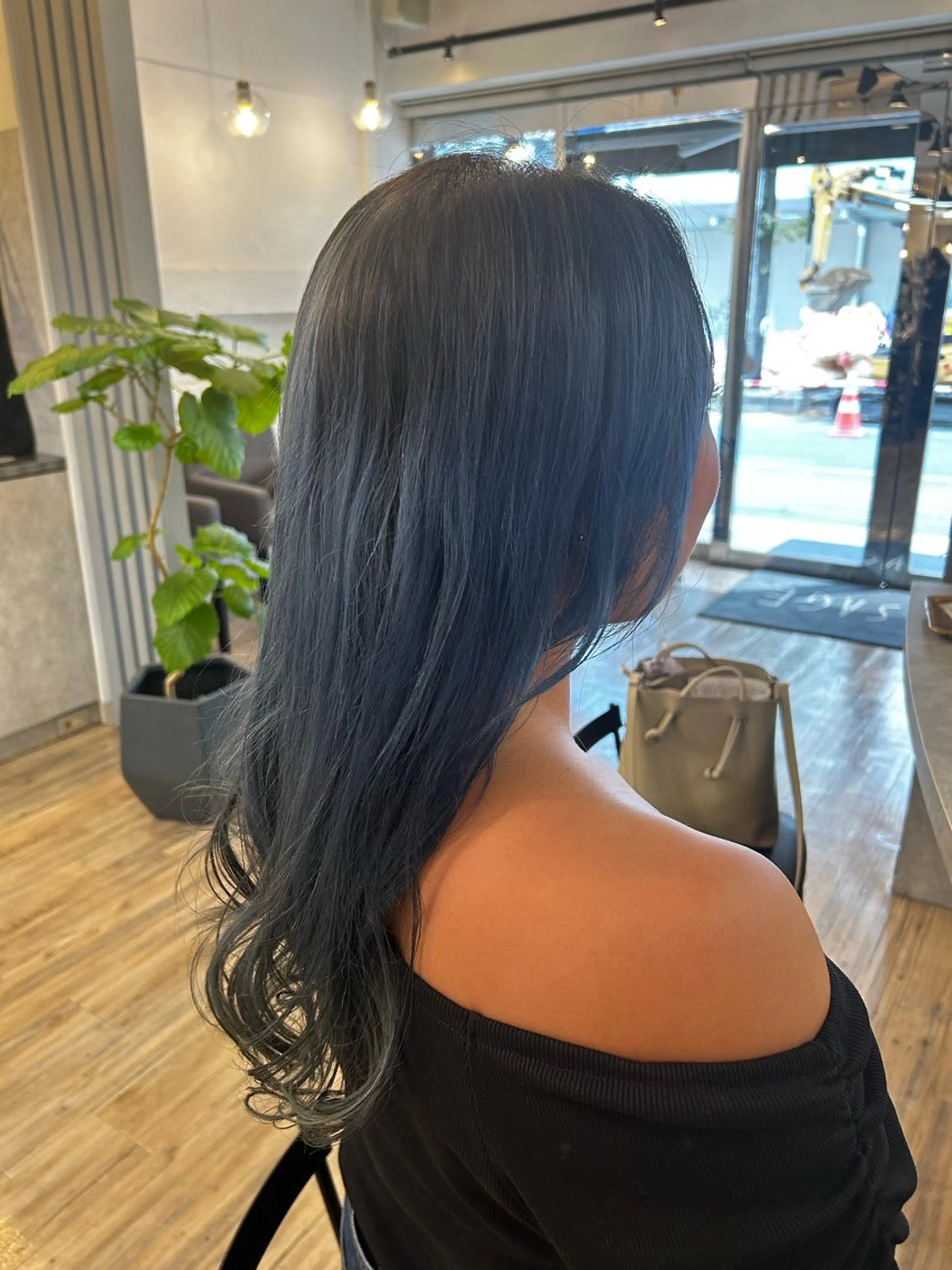 🍑✨ブリーチ＋艶カラー＋トリートメントの写真