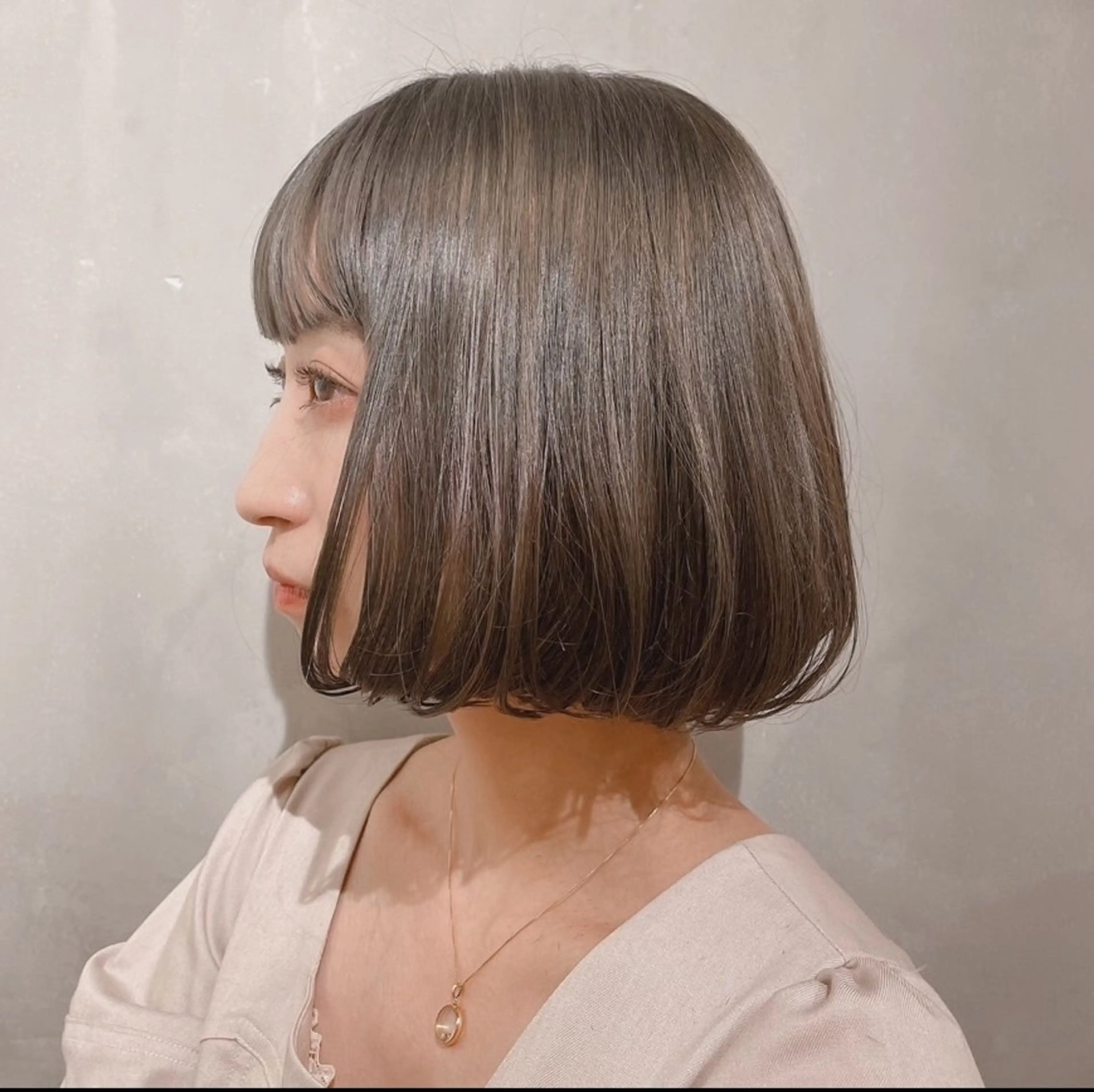 ミディアム カット 田中 拓人のヘアスタイル