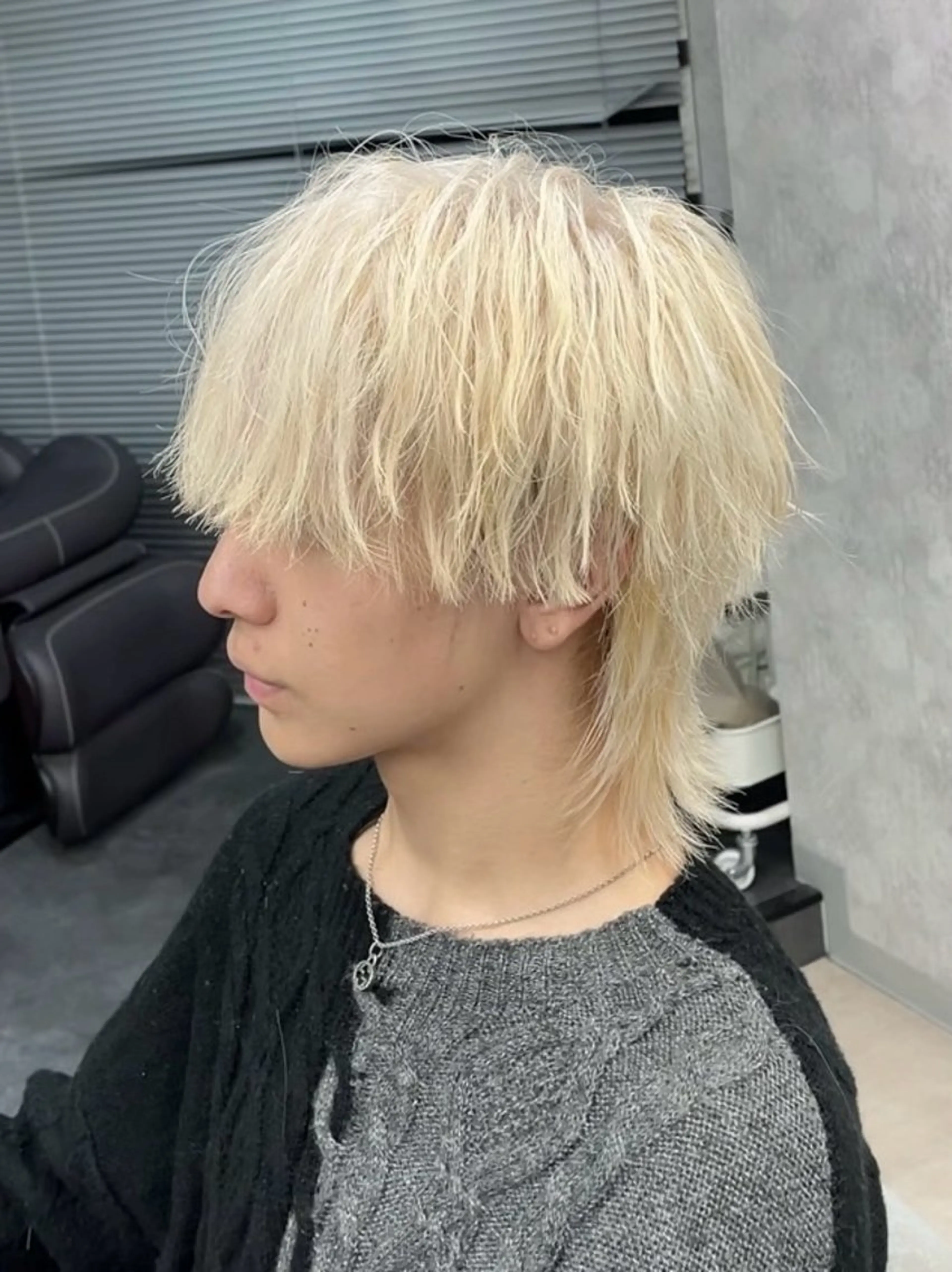 カラー メンズ カット ヘアカラー トリートメント 佐々木 哲太のヘアスタイル