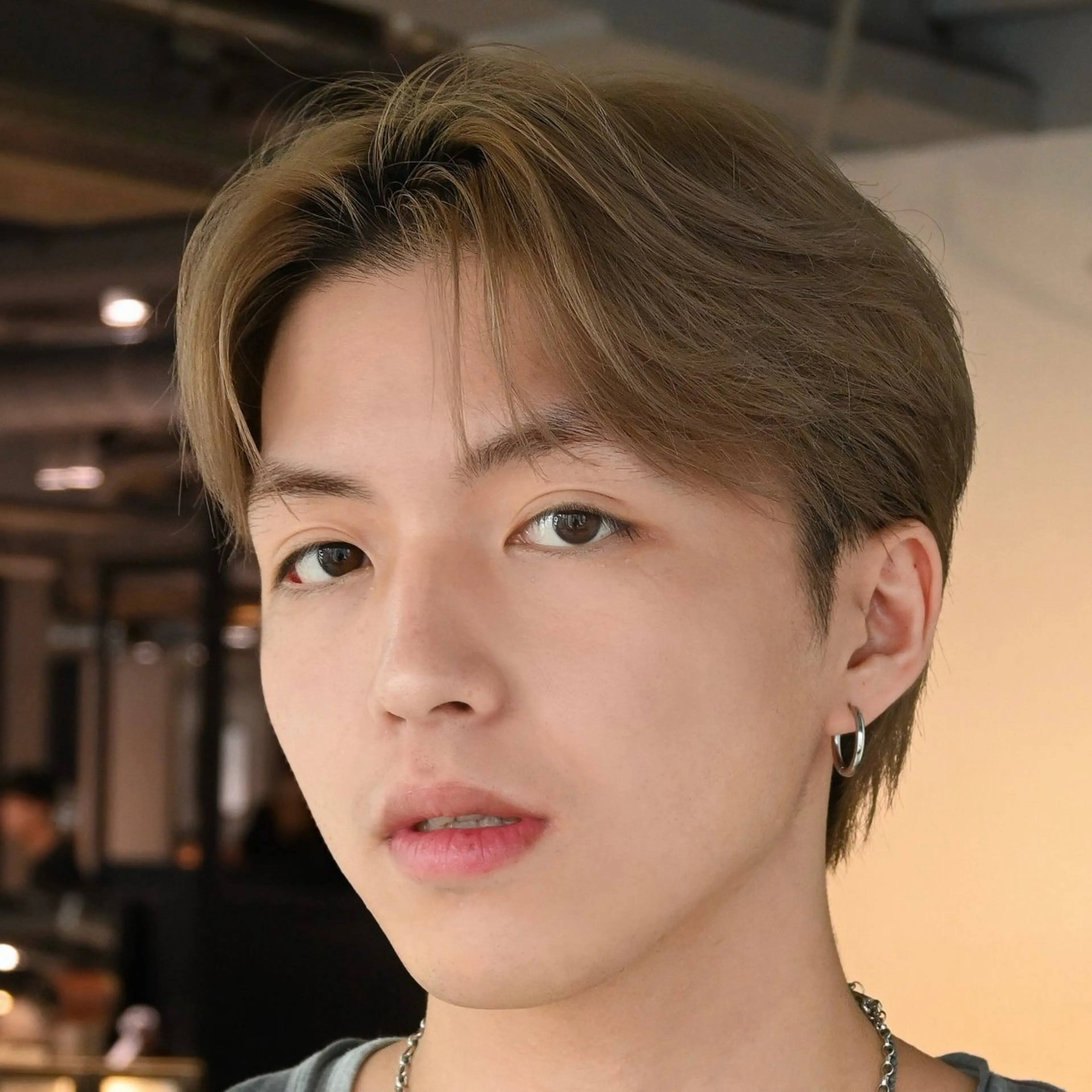 カラー メンズ カット ヘアカラー トリートメント 池袋センターパート 特化YUUKIのヘアスタイル