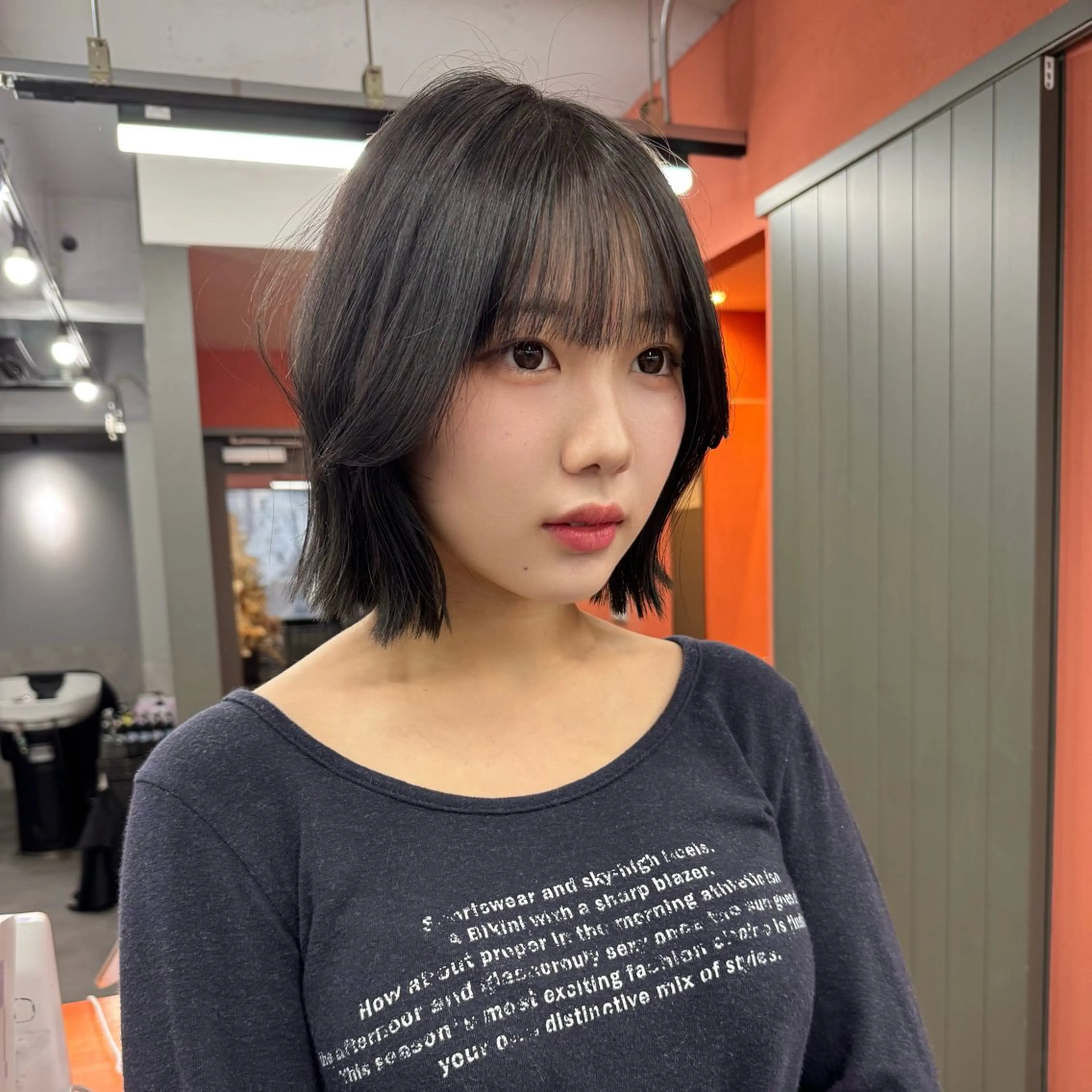 ショート カット ヘアカラー ボブ/ブリーチなし カラー/タイヨウのヘアスタイル