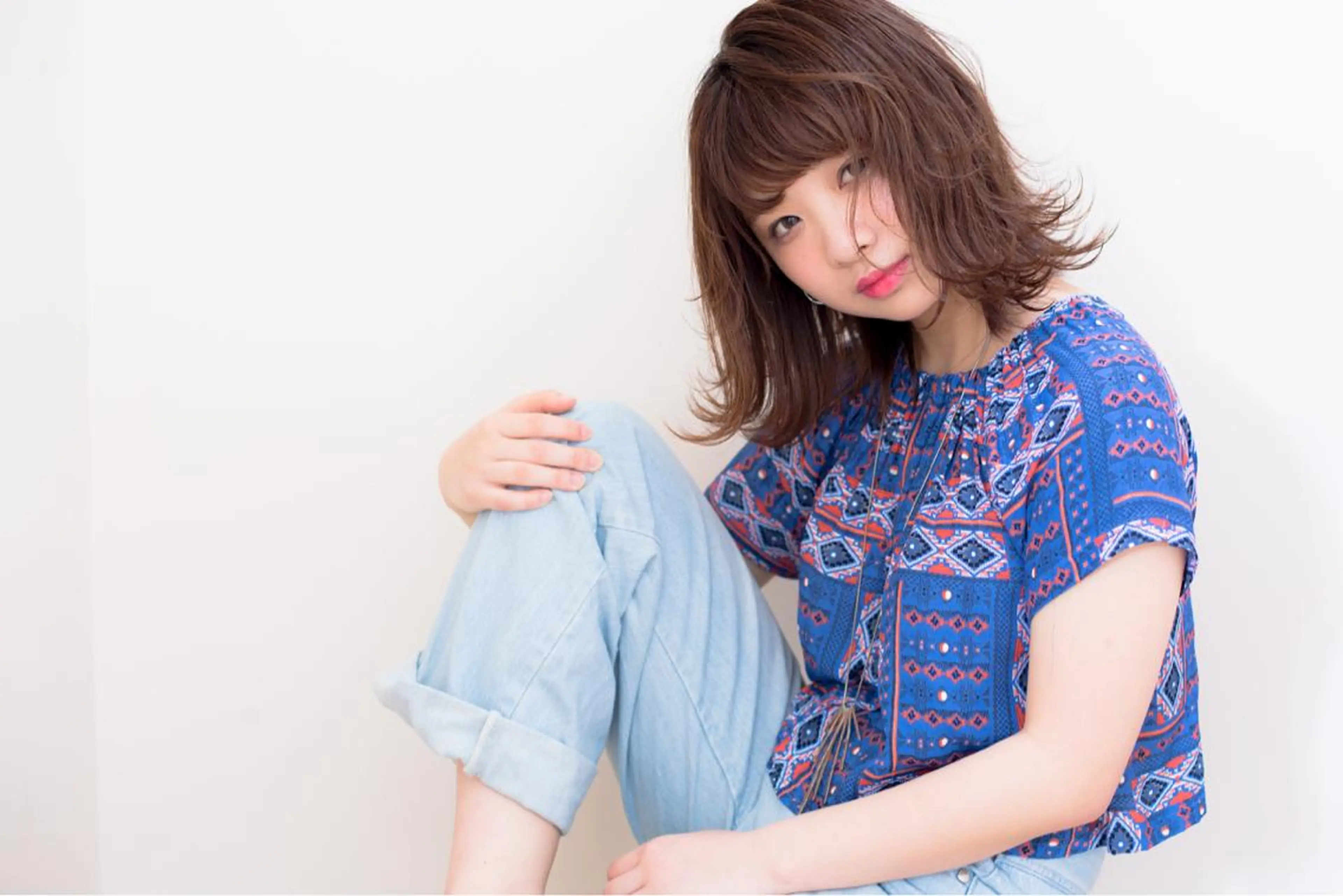 ショート ミディアム セミロング 店長/ 加藤 流菜のヘアスタイル