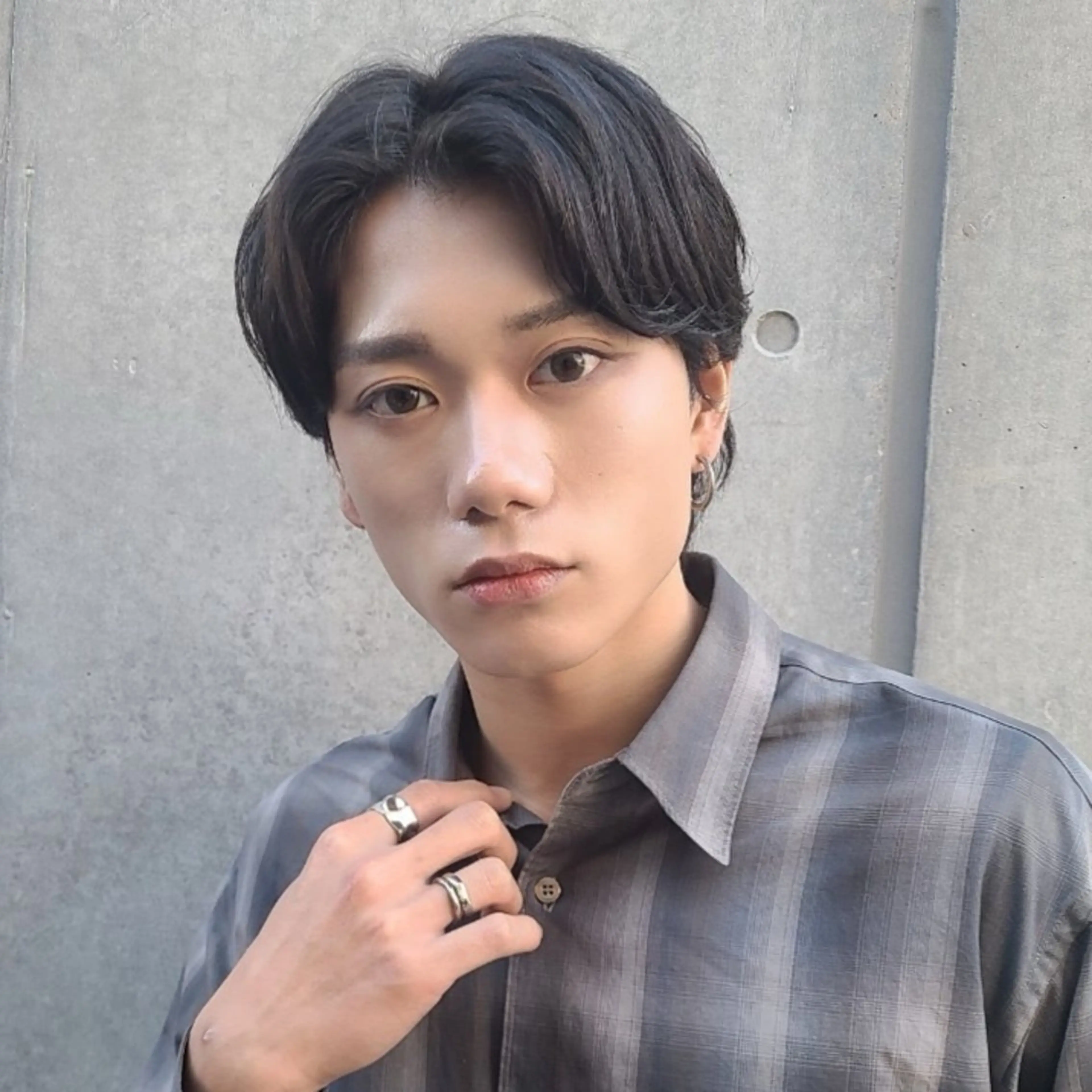 メンズ ヘアアレンジ/柔らか 艶カラー/AKARIのヘアスタイル