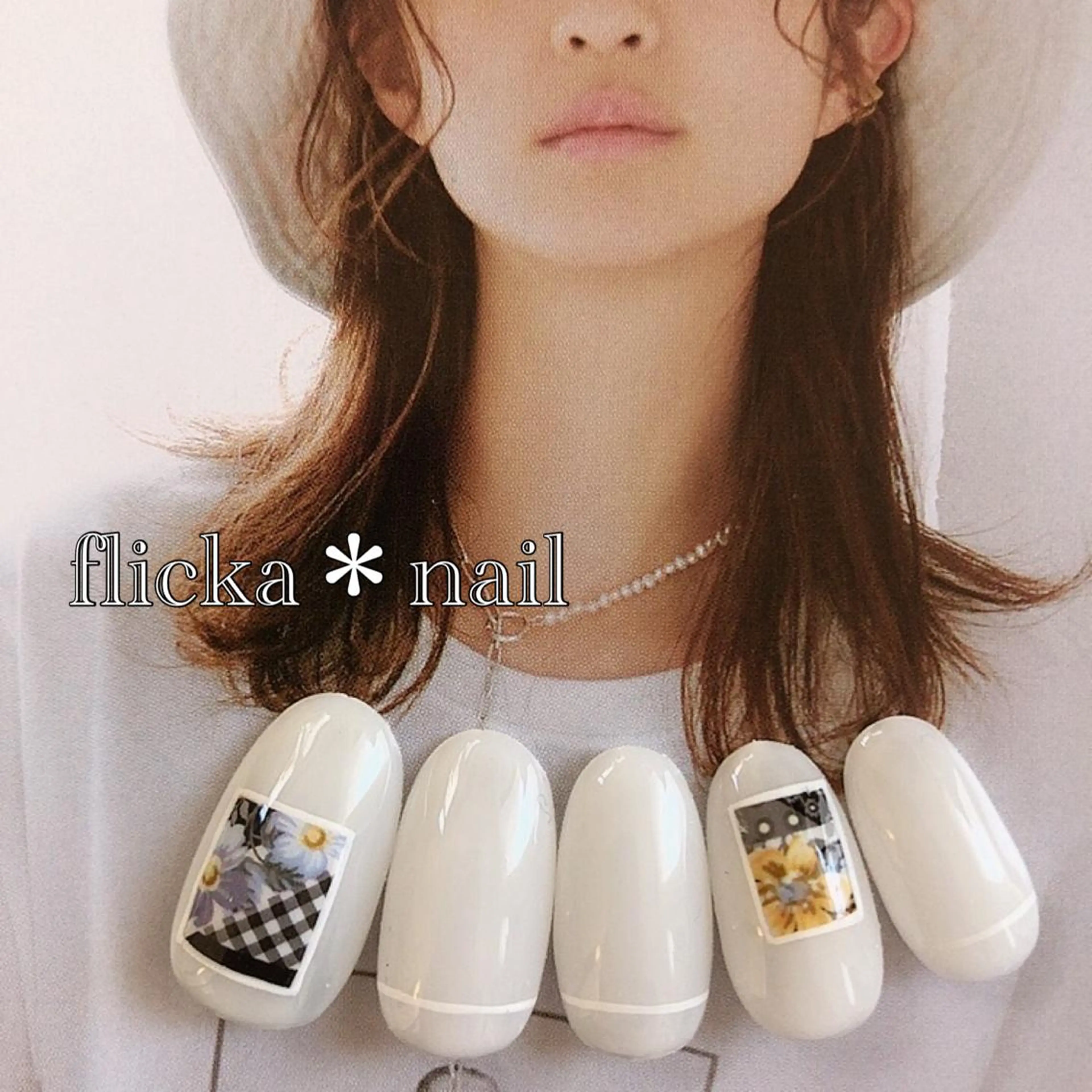 ネイル フラワーネイル ハンドネイル flicka* nailのネイルデザイン