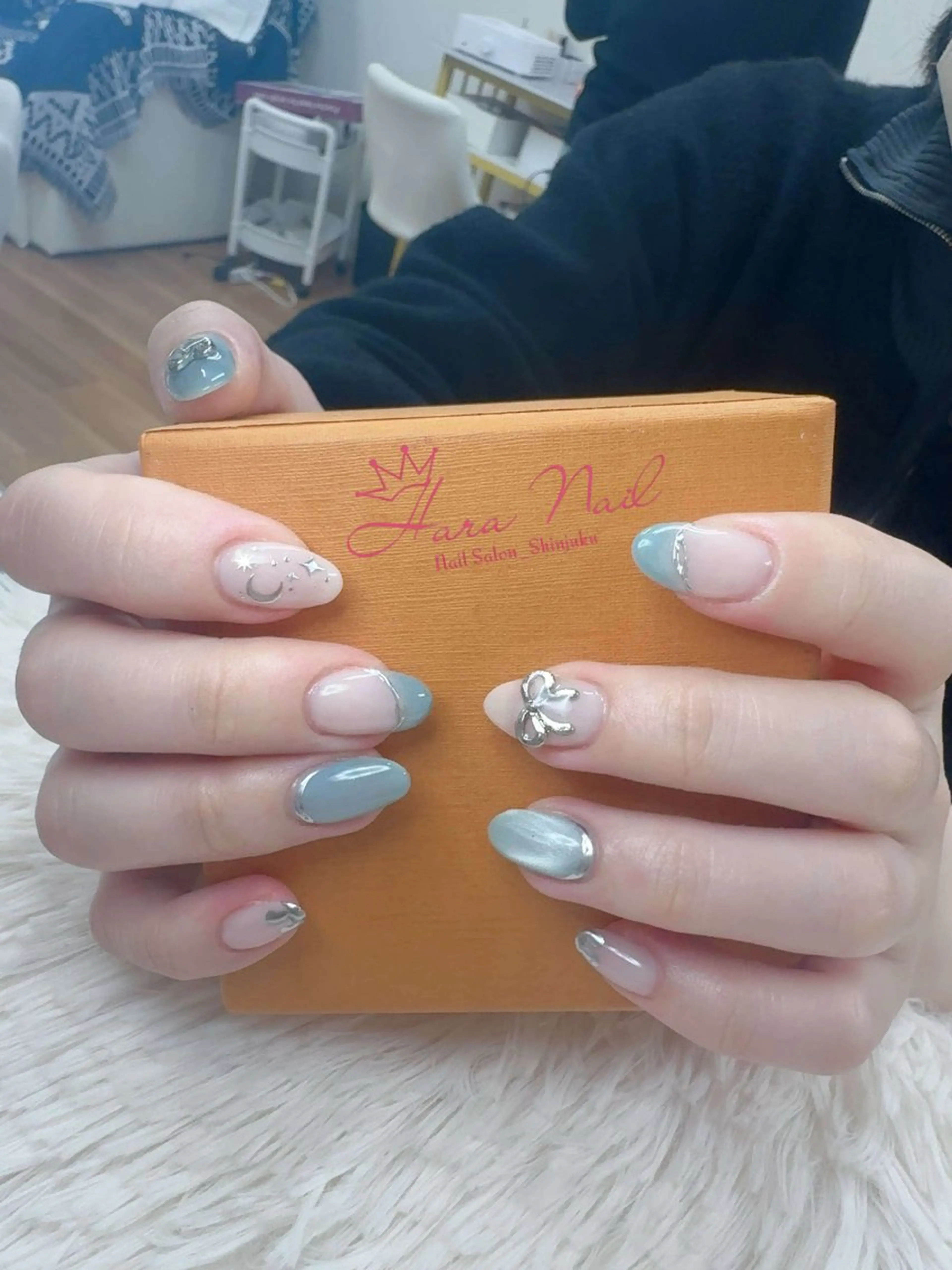 ネイル ハンドネイル ハンドケア Hara Nail 【パラジェル使用】のネイルデザイン