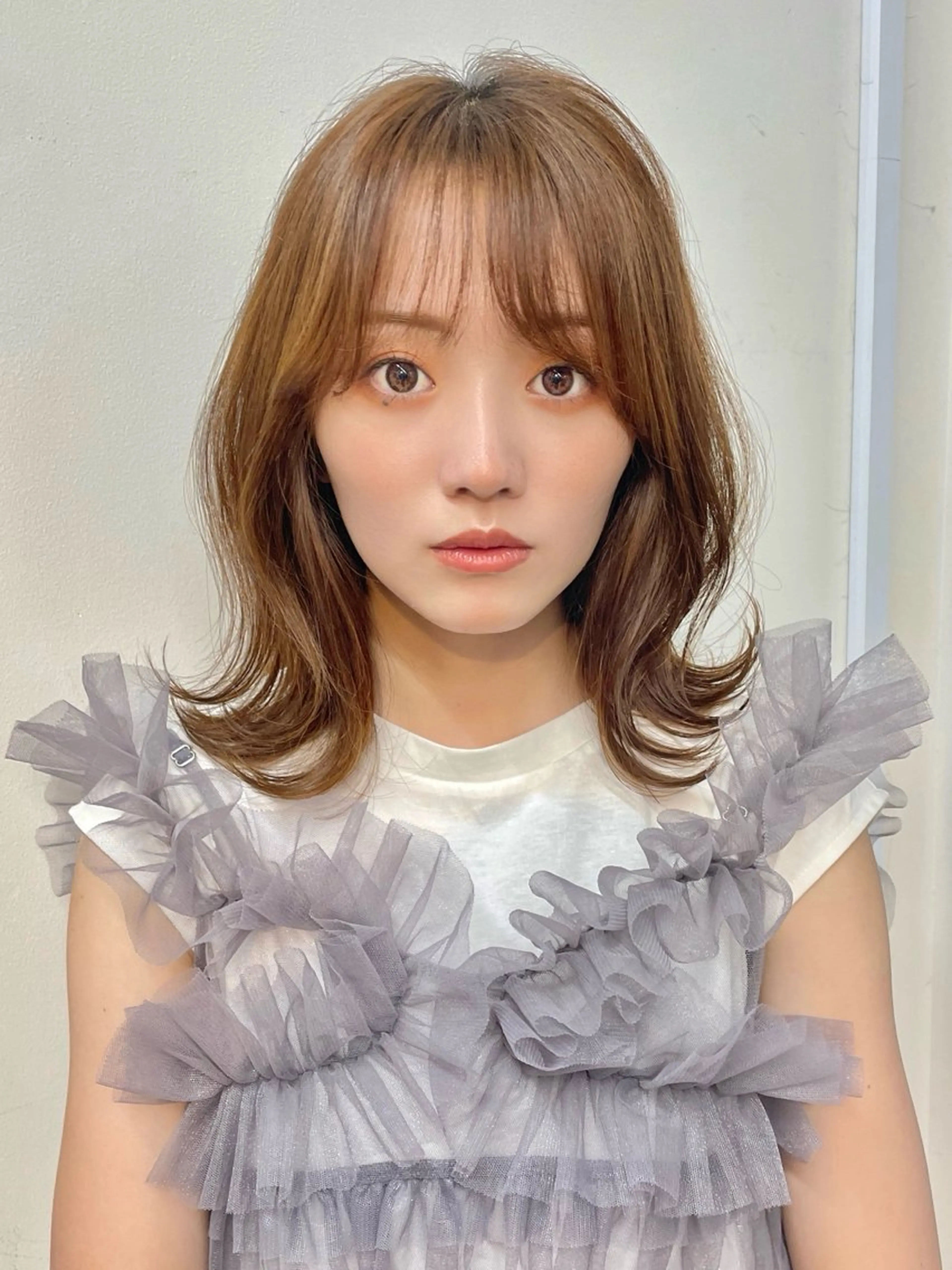 カラー 暖色/透明感カラー /nanami★のヘアスタイル