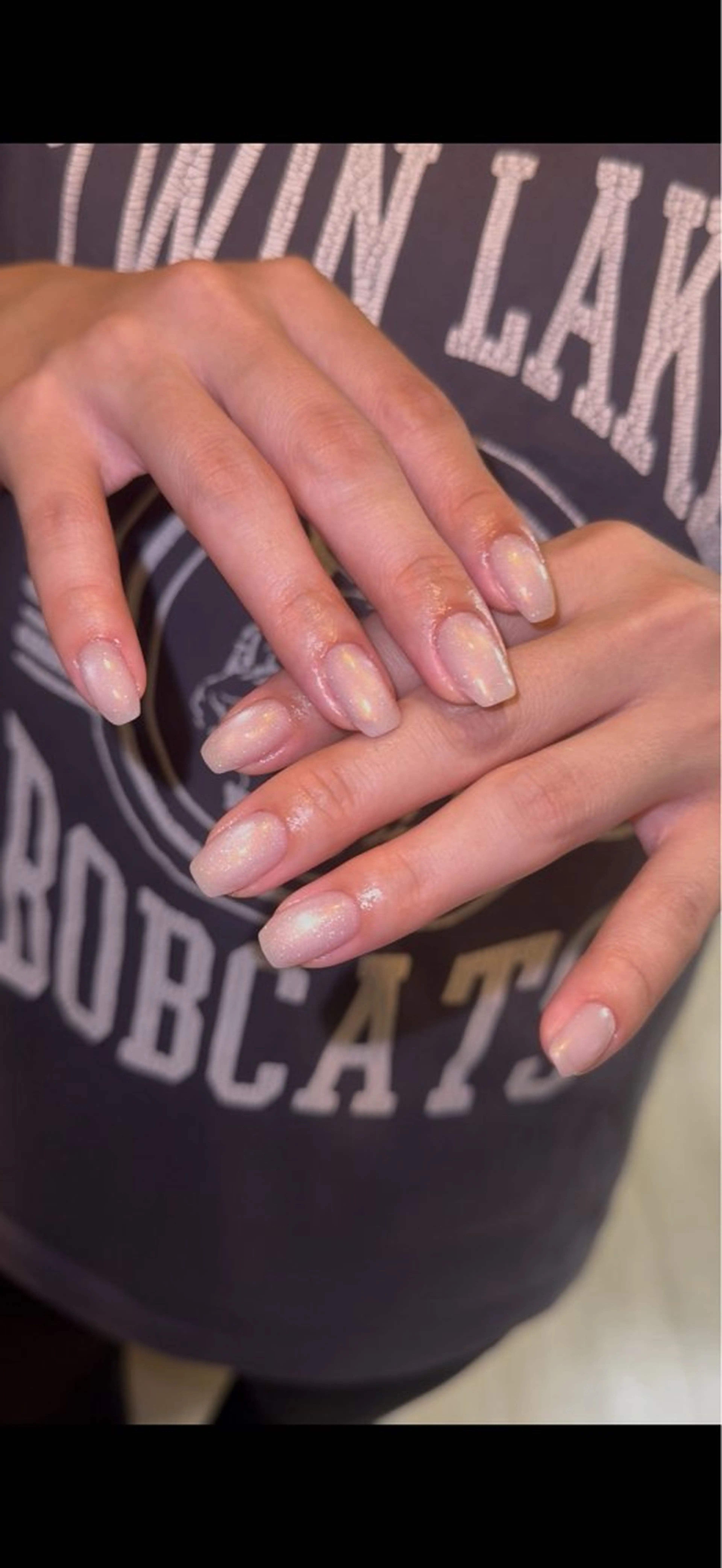 ネイル オーロラネイル ハンドネイル nailsalon NANAのネイルデザイン