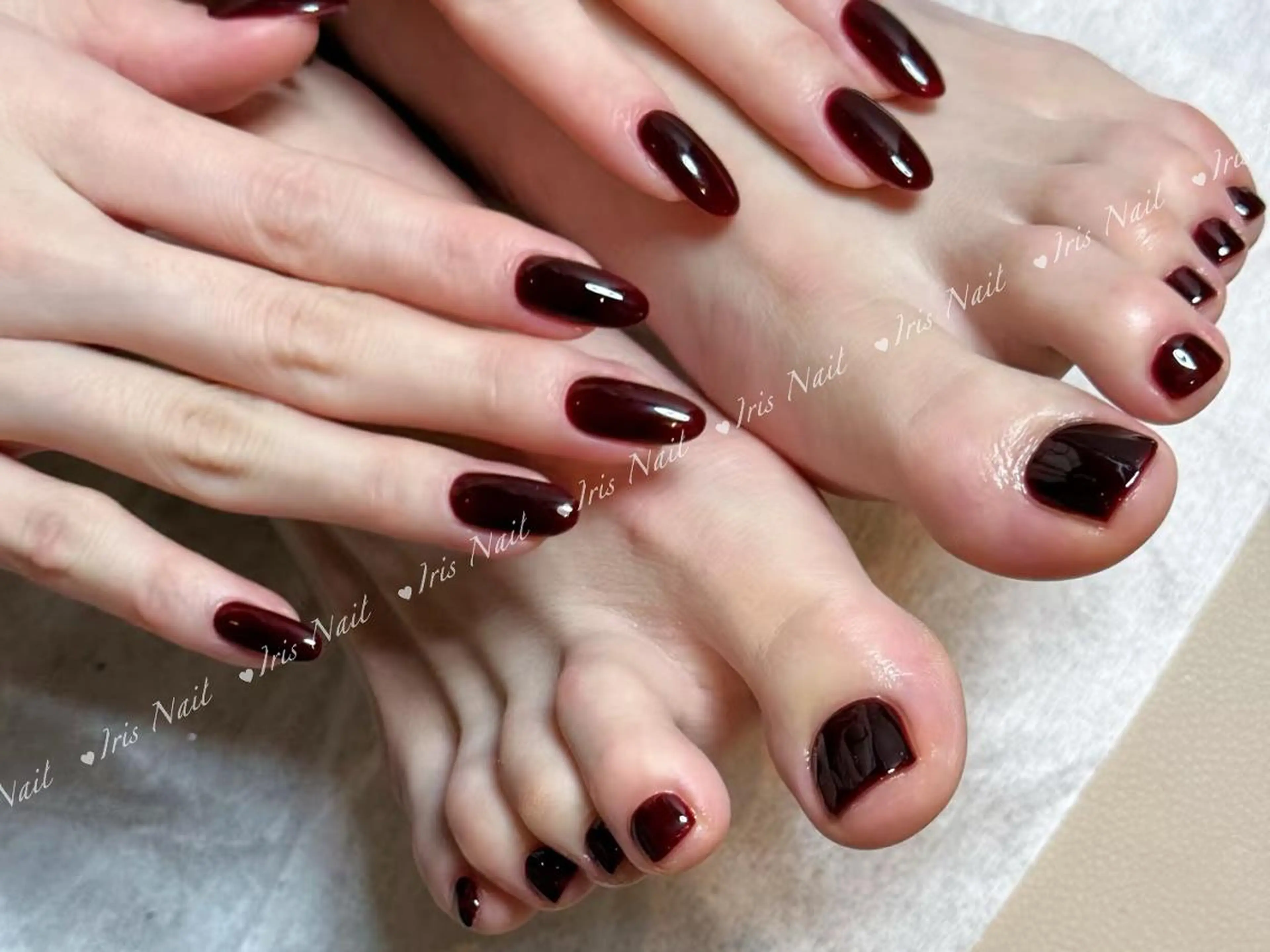 ネイル フットネイル 🍒IRIS Nail🌸のネイルデザイン