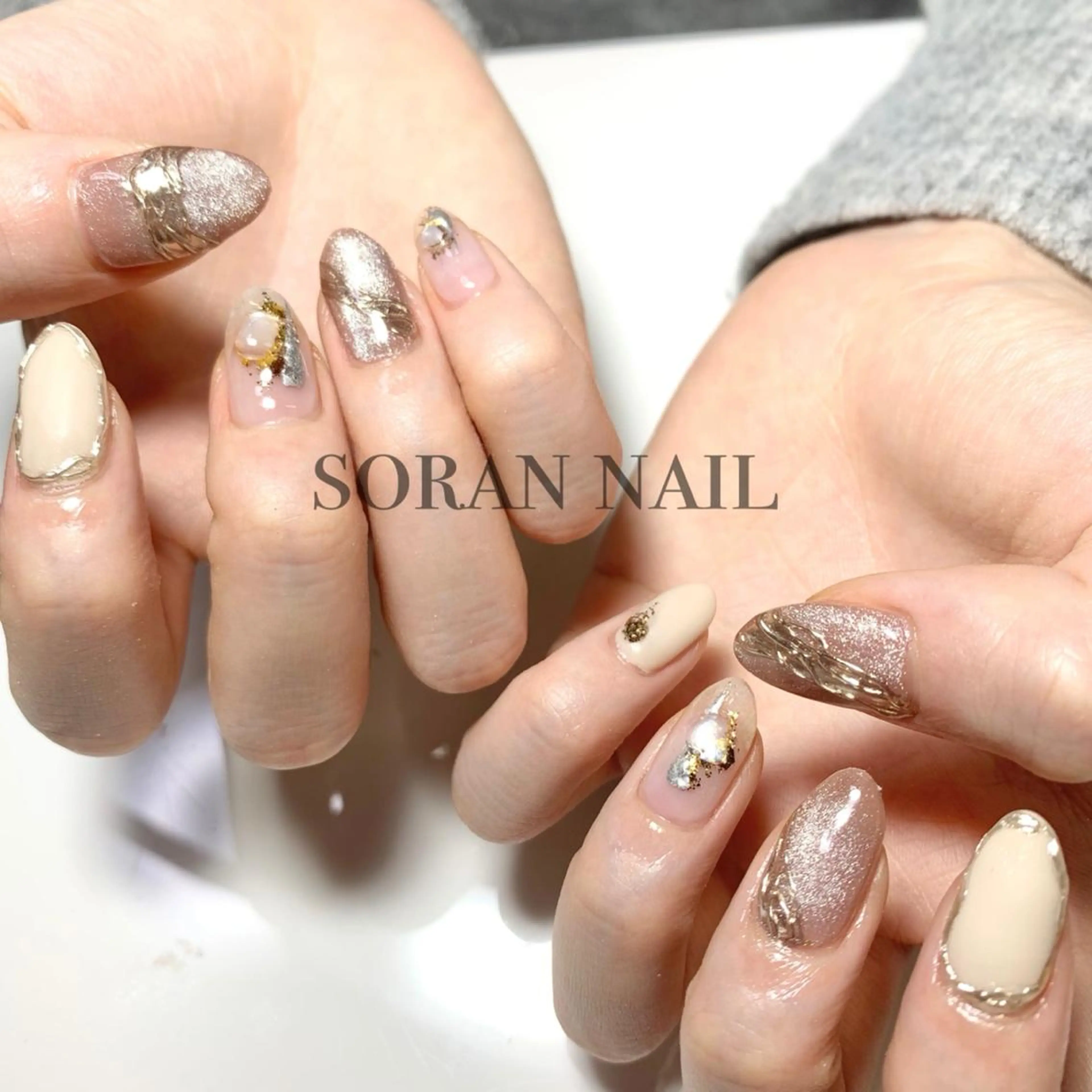 ネイル soran nailのネイルデザイン
