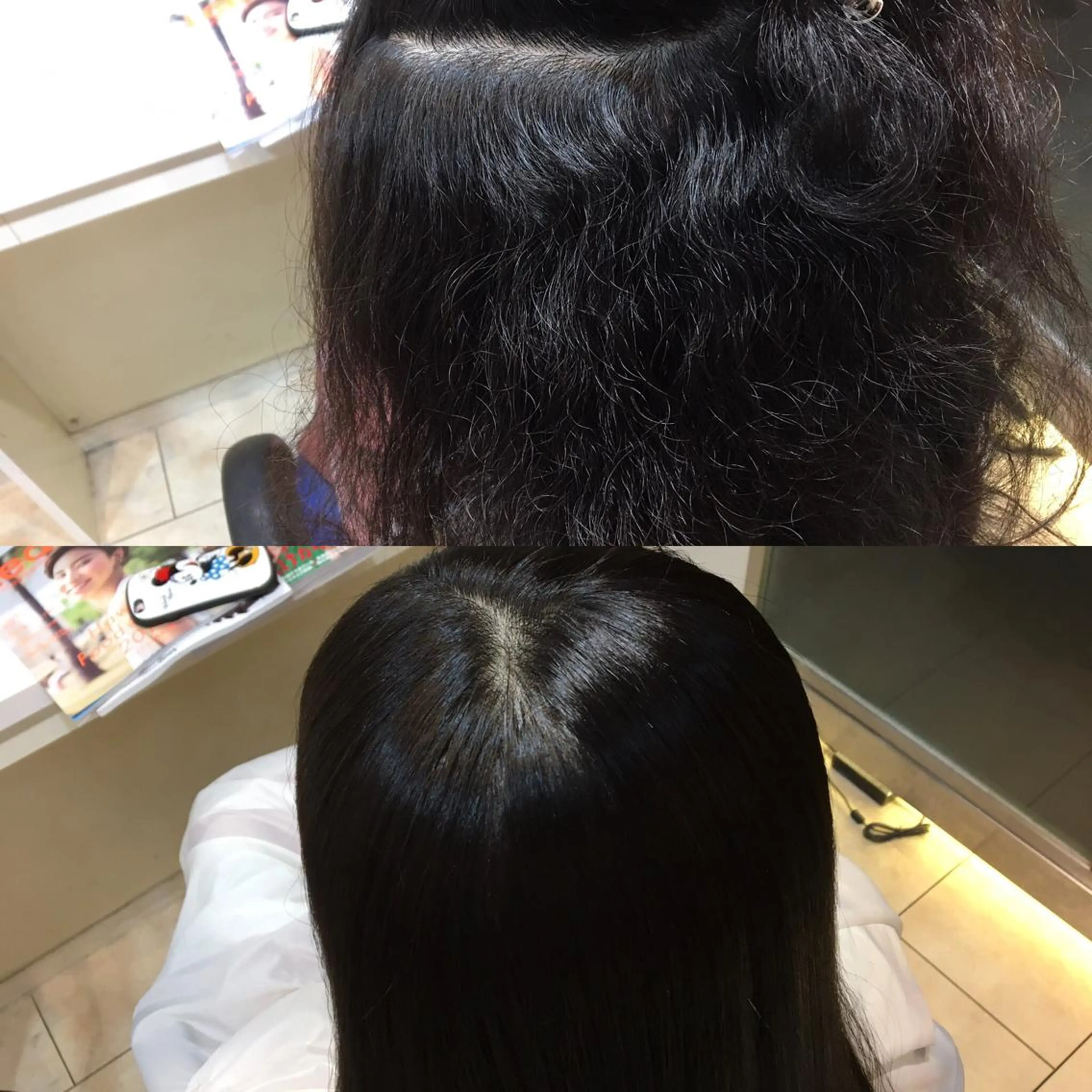 セミロング 縮毛矯正 カット ヘアカラー トリートメント セイヤ 艶髪再生師のヘアスタイル