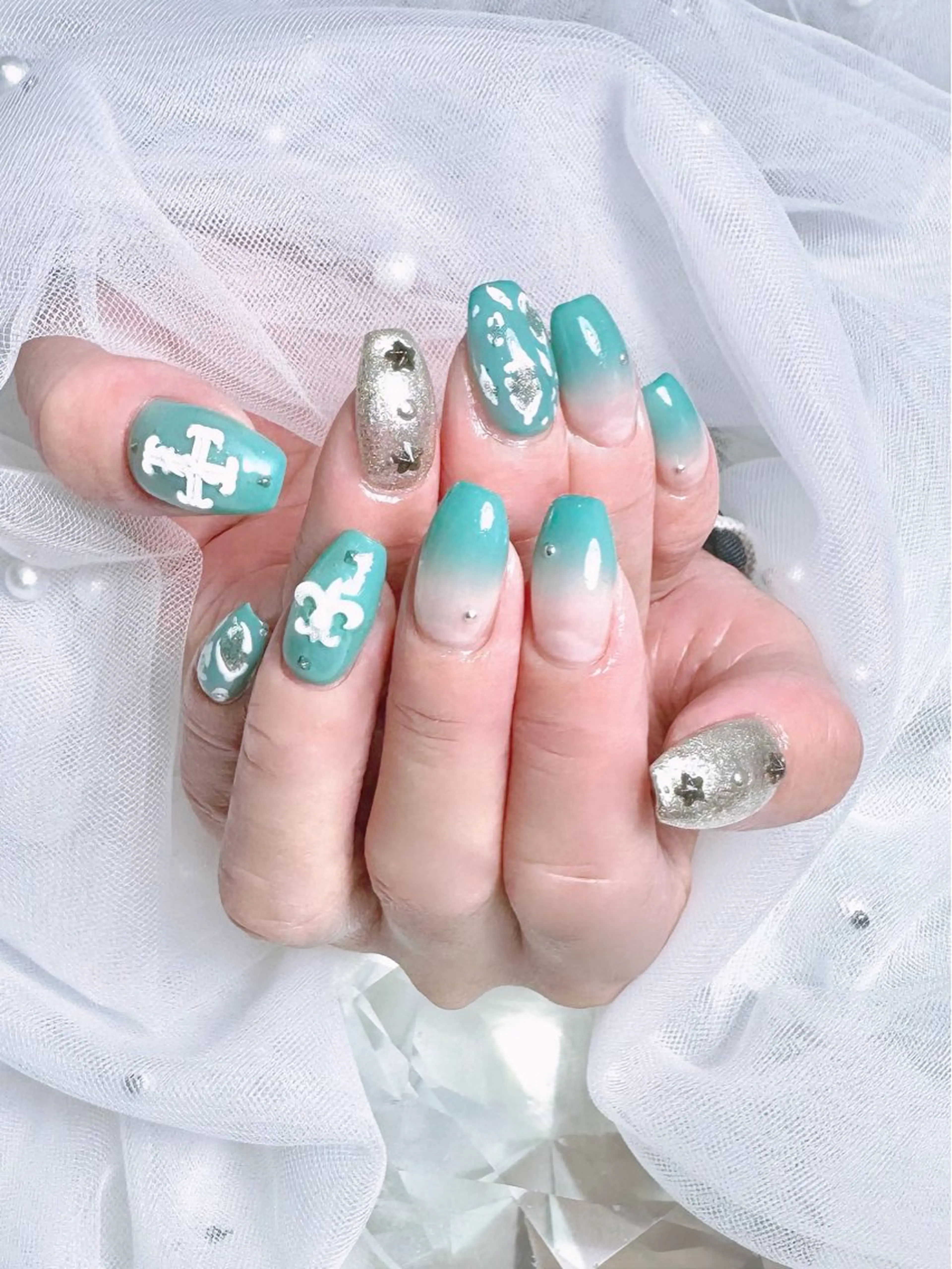 ネイル ハンドネイル BIJOU yuzuのネイルデザイン