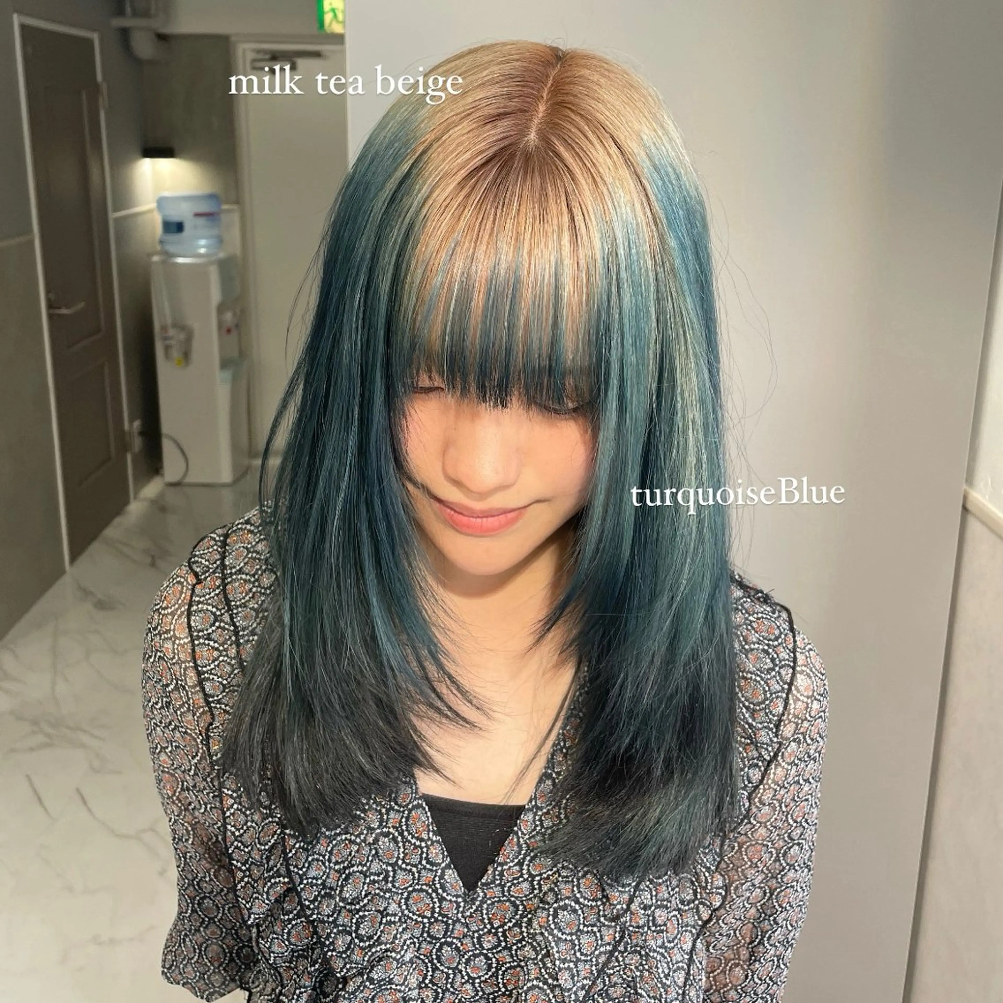 ロング カラー ヘアカラー ハイトーン/ボブ /HBL/AYUNAのヘアスタイル