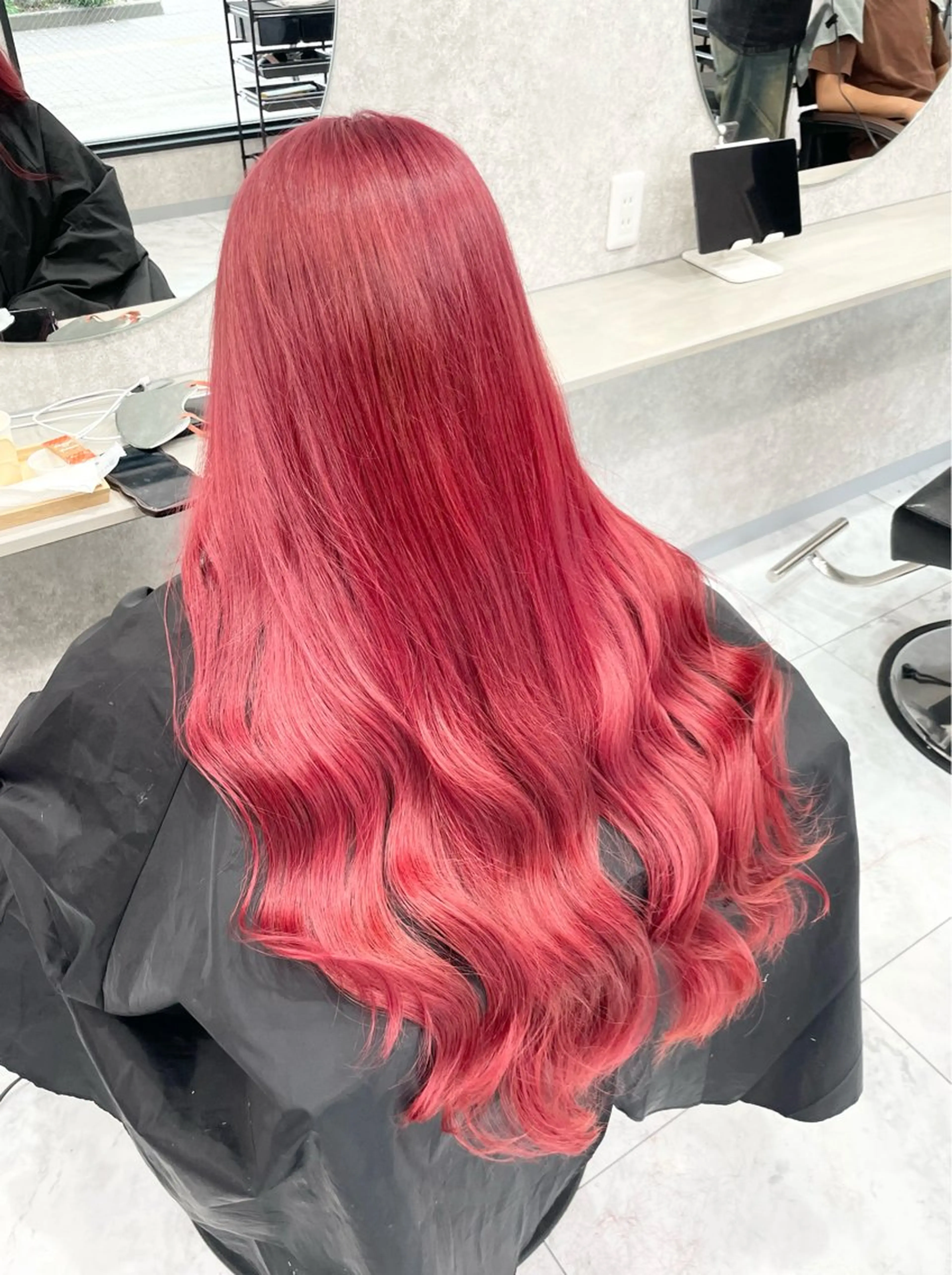 ロング 🦋ハイトーン🦋 石山 希理🦋のヘアスタイル