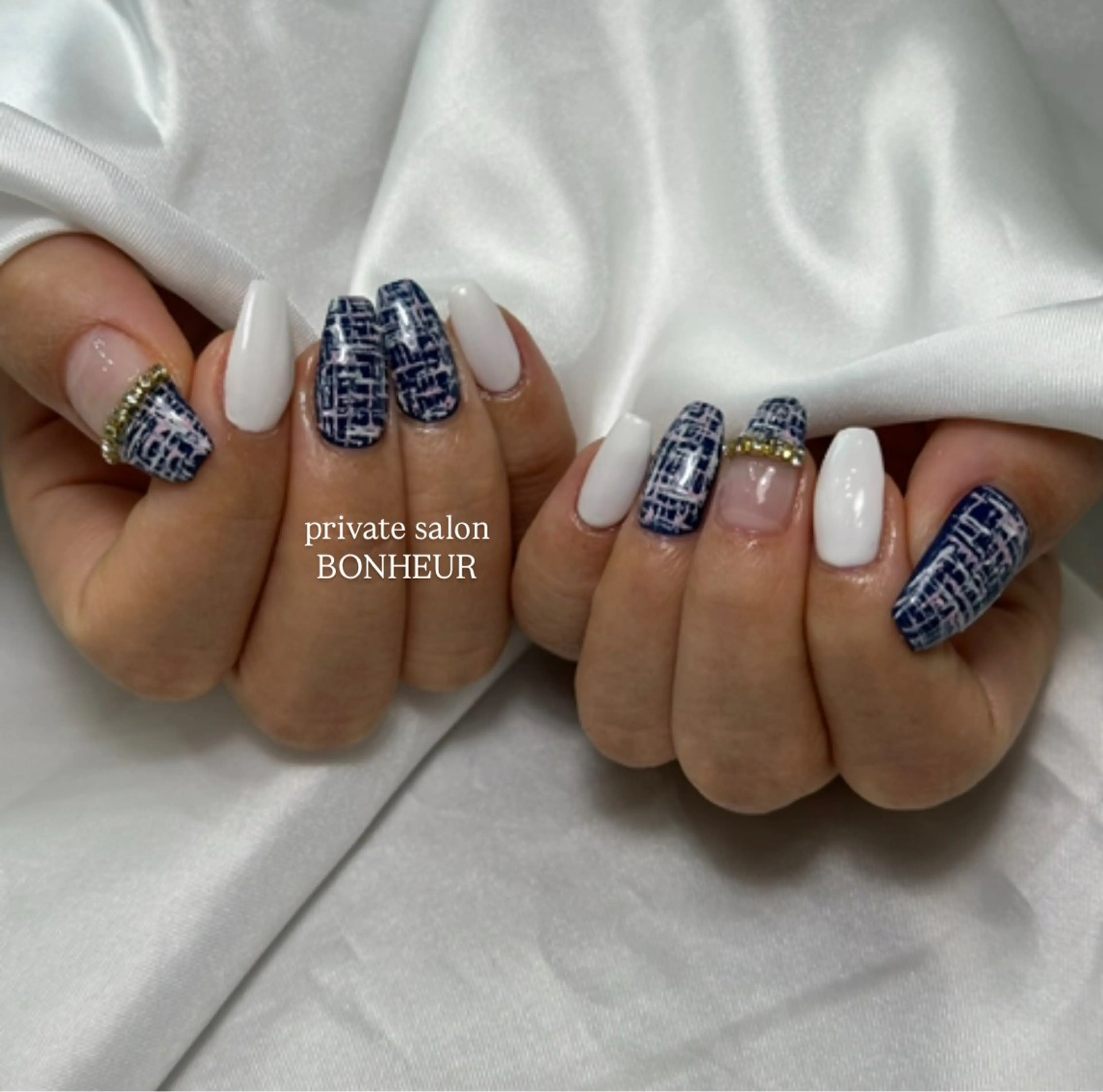 ネイル ハンドネイル BONHEUR Annaのネイルデザイン