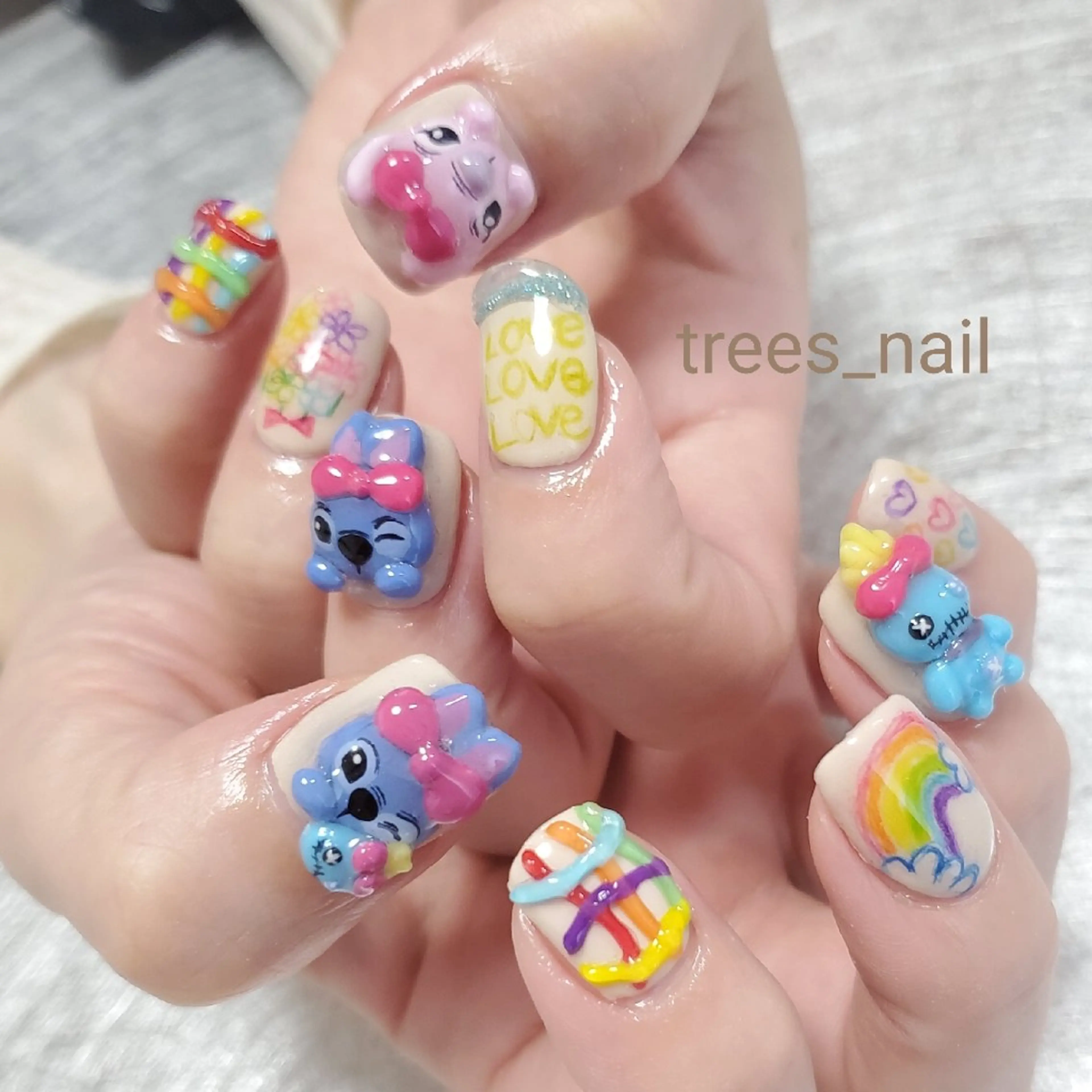 ネイル trees_ nailのネイルデザイン