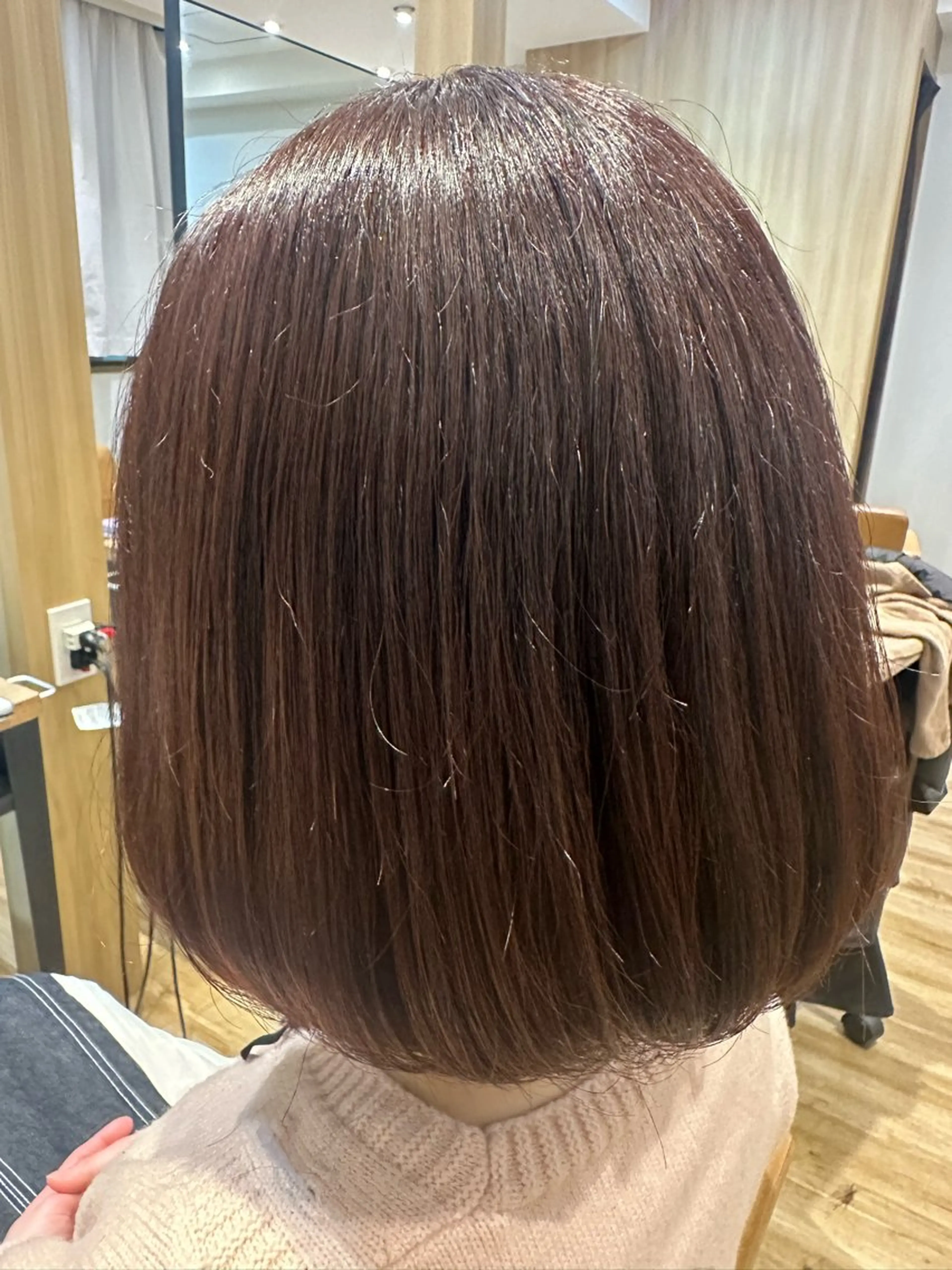 ミディアム カラー カット ヘアカラー トリートメント ✨✂️Nori ✂️✨のヘアスタイル