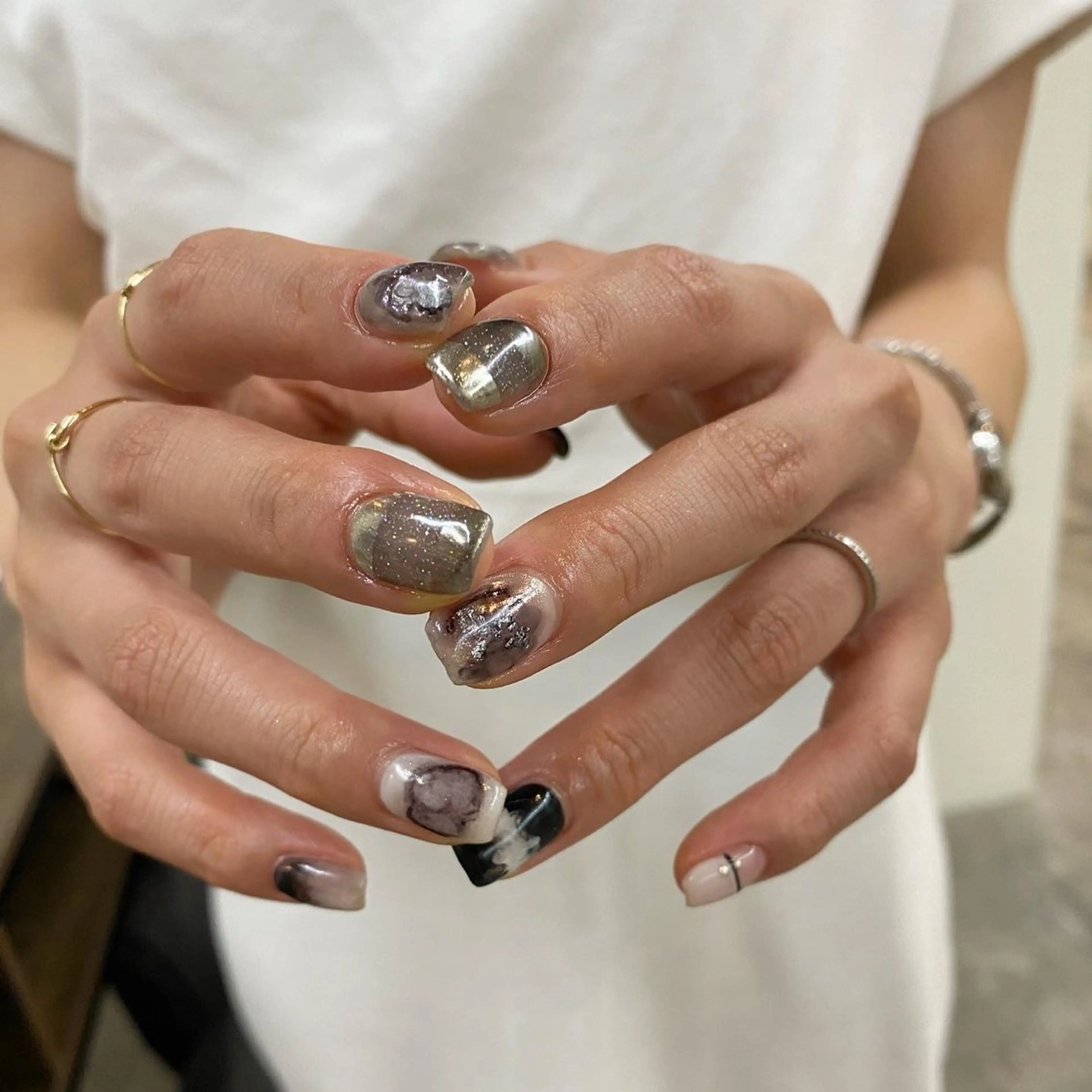 ネイル ハンドネイル nable.所属・栗林 実莉のネイルデザイン