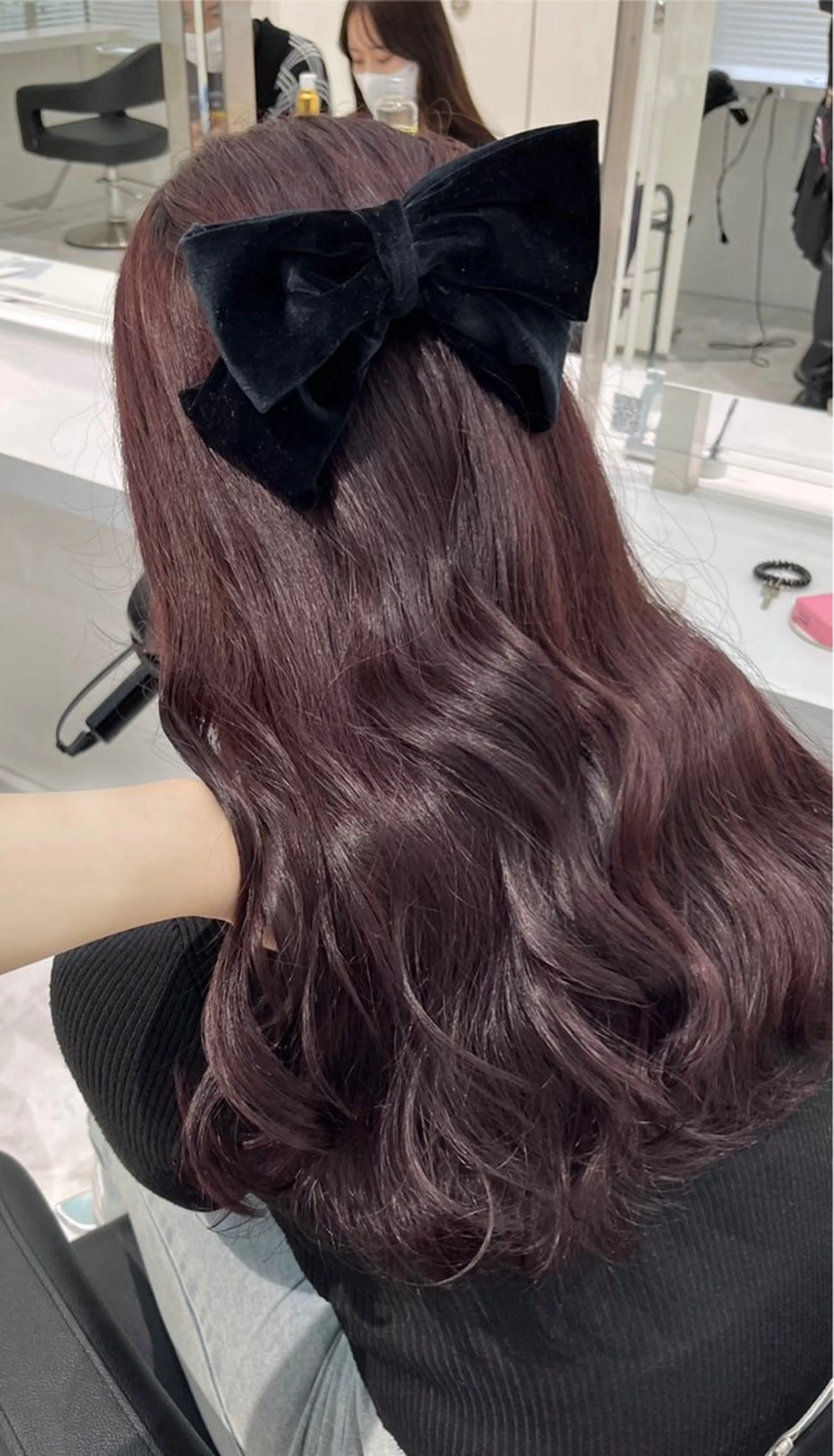 ロング カラー ヘアアレンジ 巻きラク♡レイヤー 🦢こころのヘアスタイル