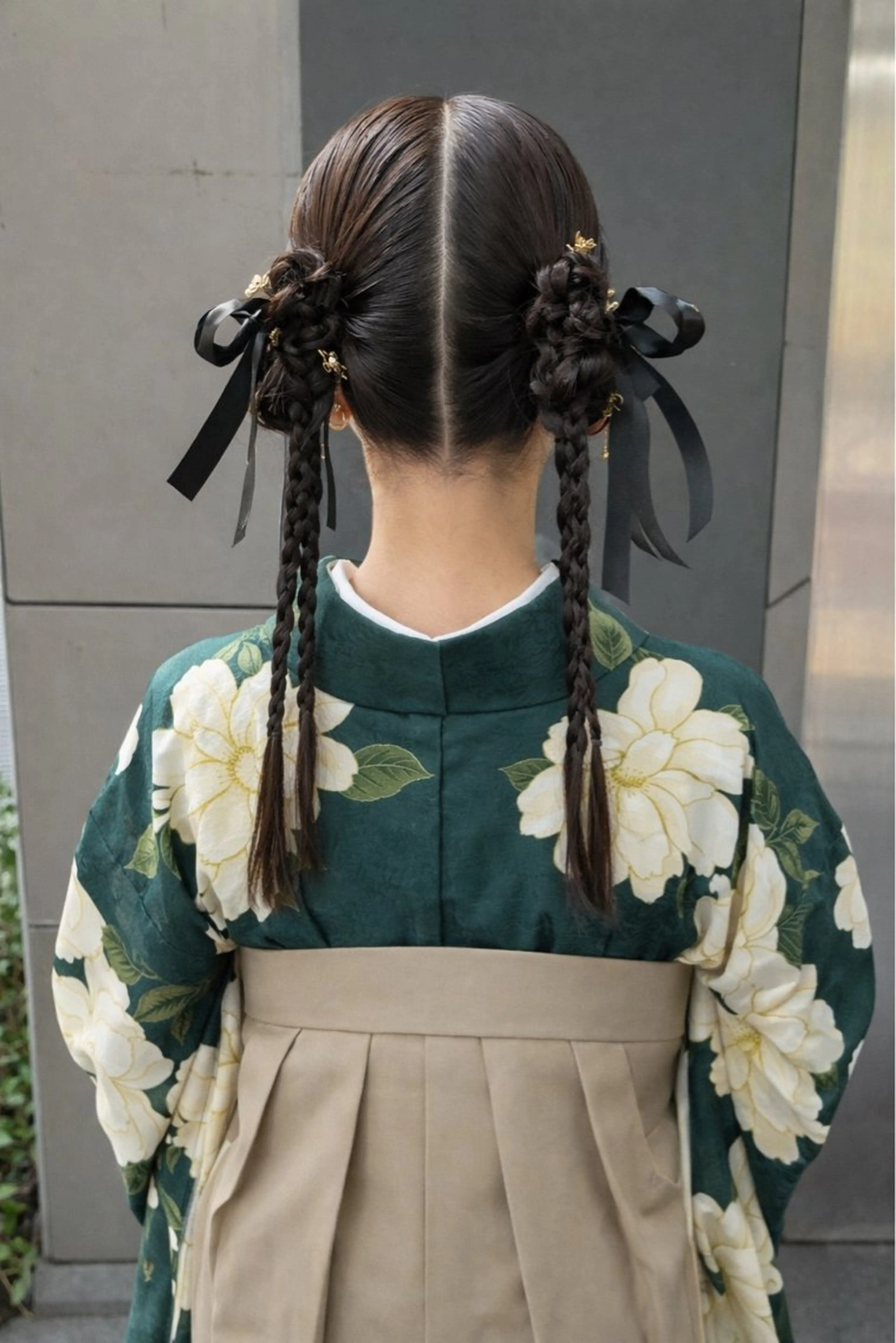 ⭐️2026年卒業式⭐️ヘアセット⭐️早朝料金無料🆓金箔or銀箔無料🆓水引き5本まで無料（金銀白）🆓の写真