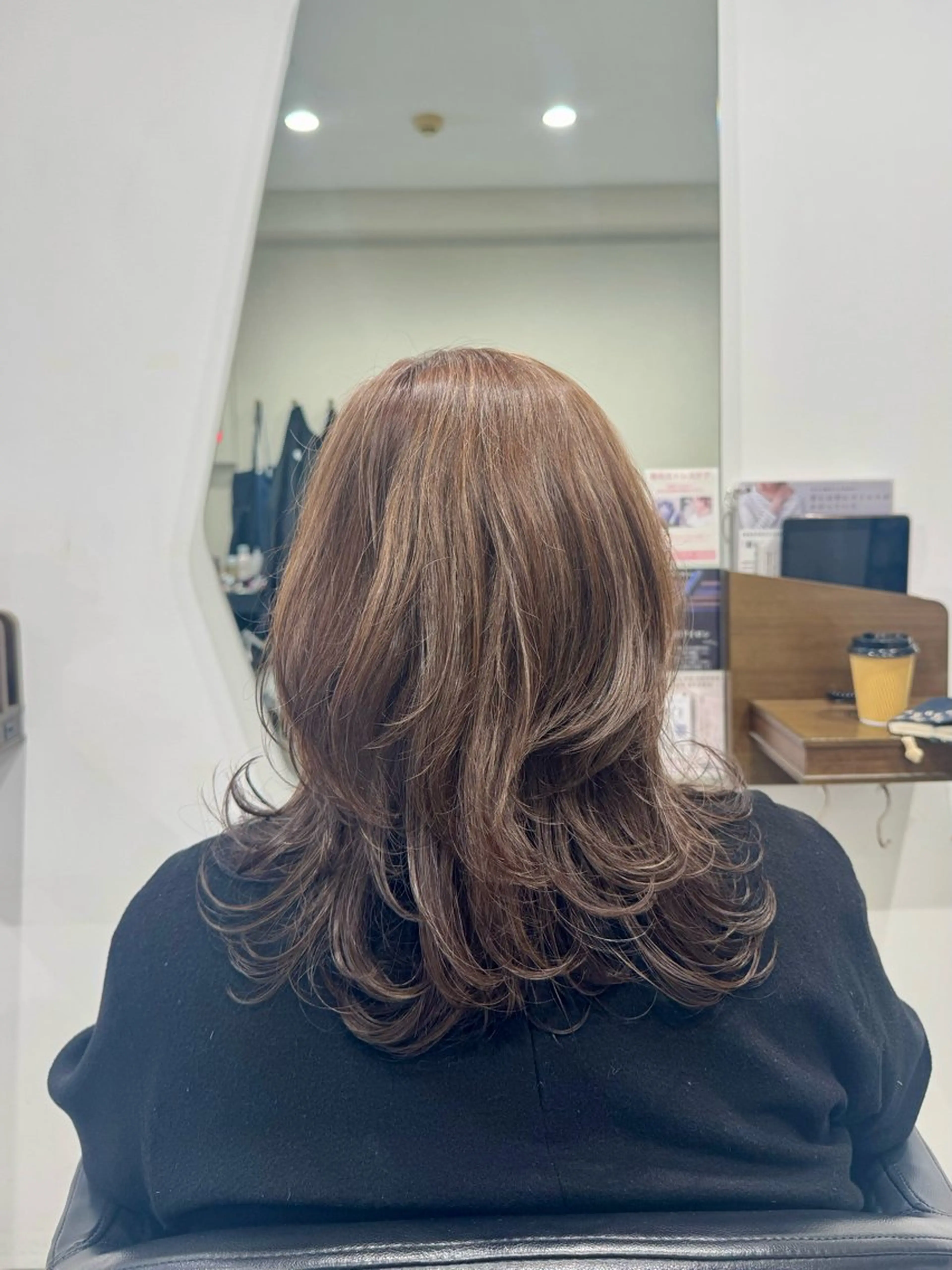 セミロング ハイライト 石井 紗弥🎀🫧/ 秋葉原店✨️のヘアスタイル