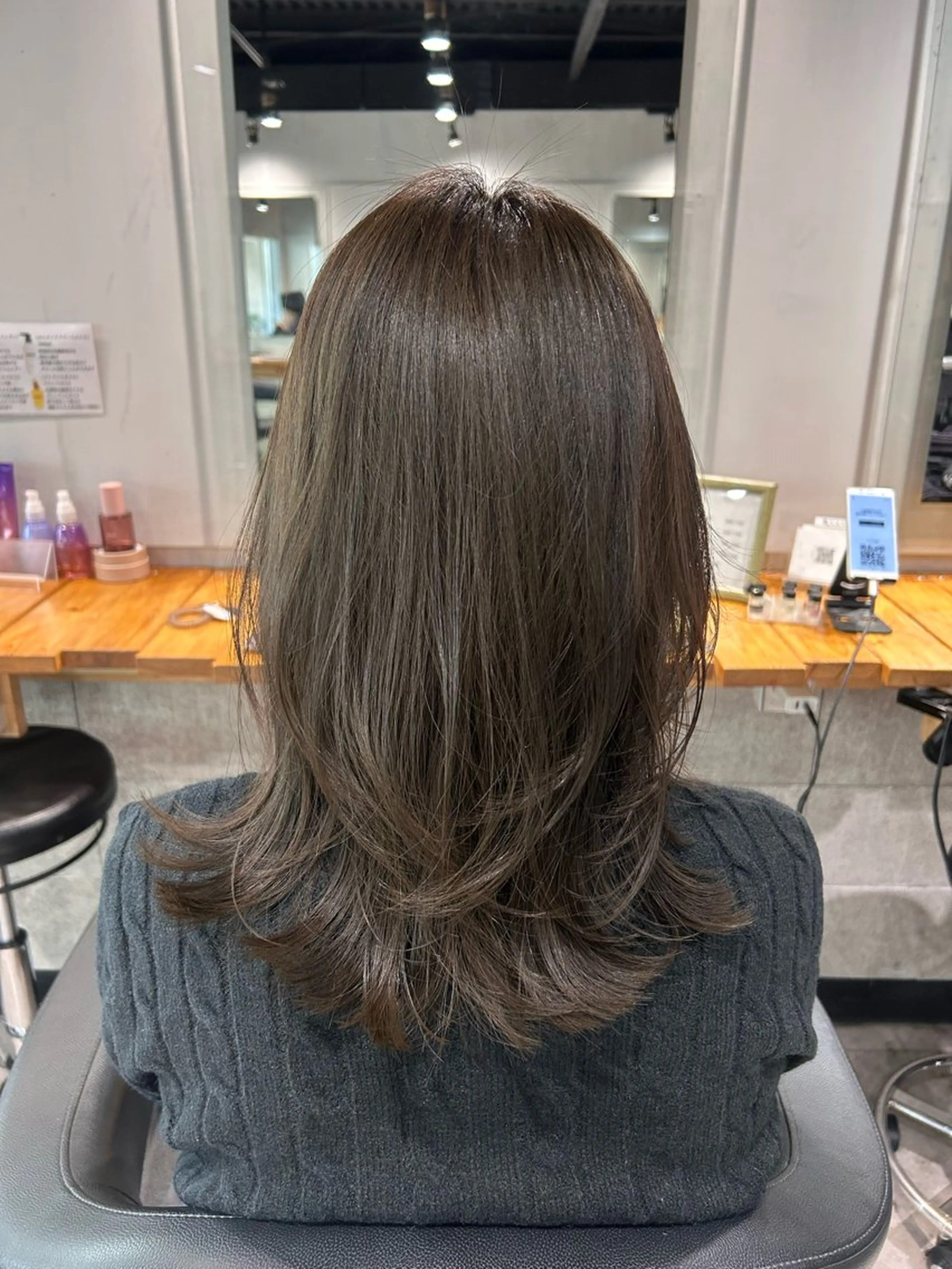 セミロング カット トリートメント ヘッドスパ レイヤーStyle 🪽菜々実のヘアスタイル