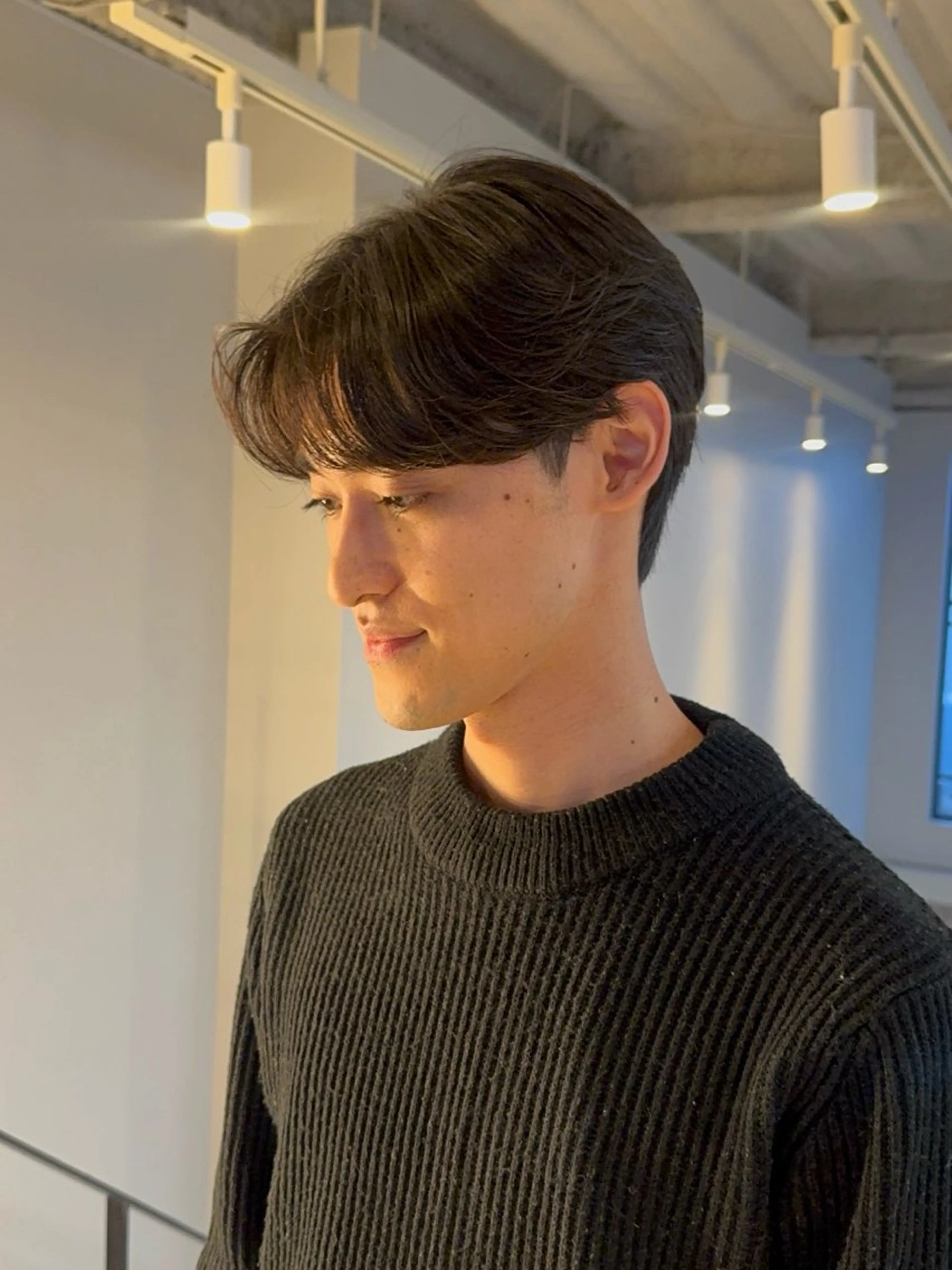 ショート パーマ メンズ カット パーマ ニュアンスパーマ/ 韓国ヘア/natsuのヘアスタイル