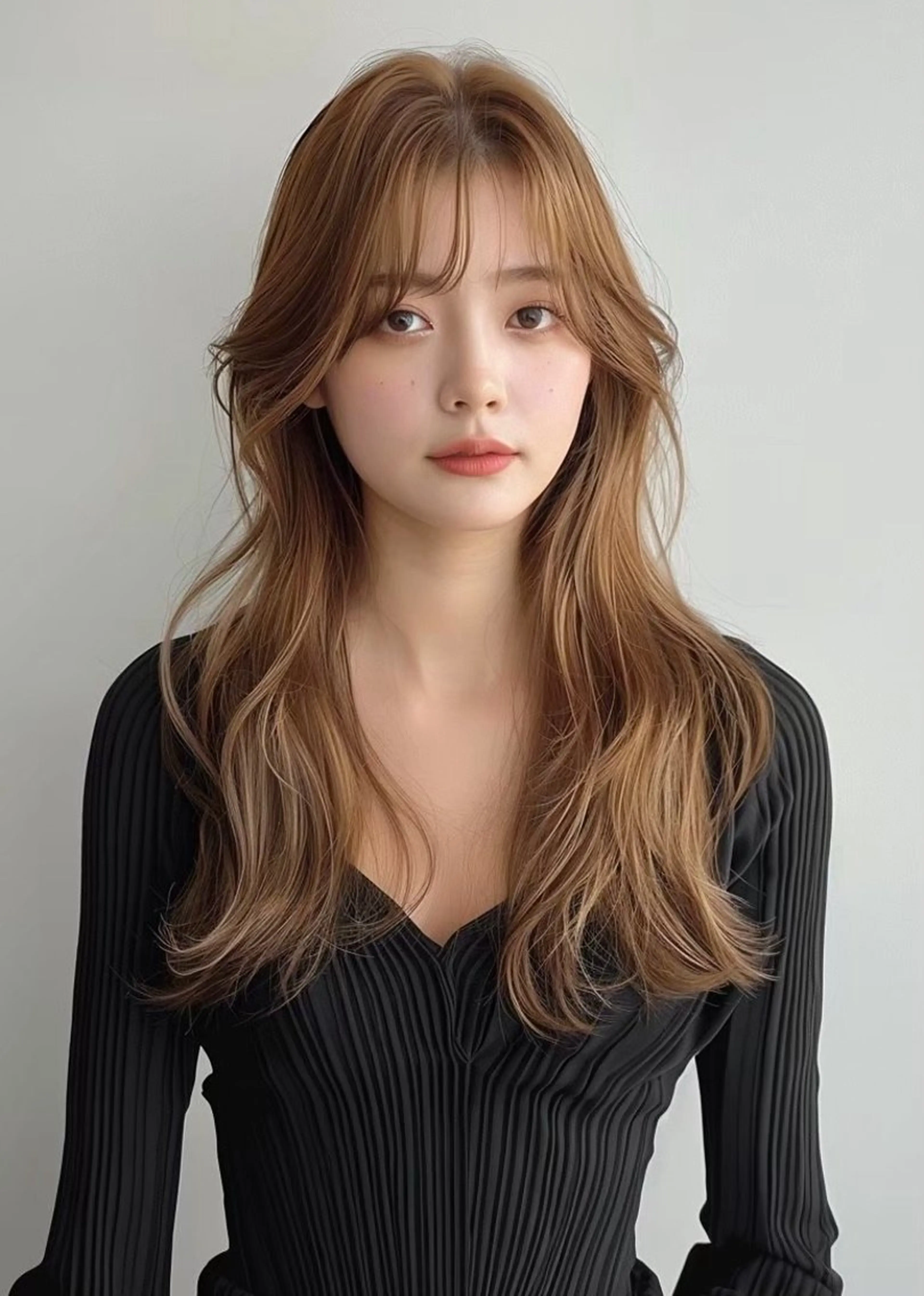 カラー ワンホン韓国風レイヤ ー/表参道/みづきのヘアスタイル