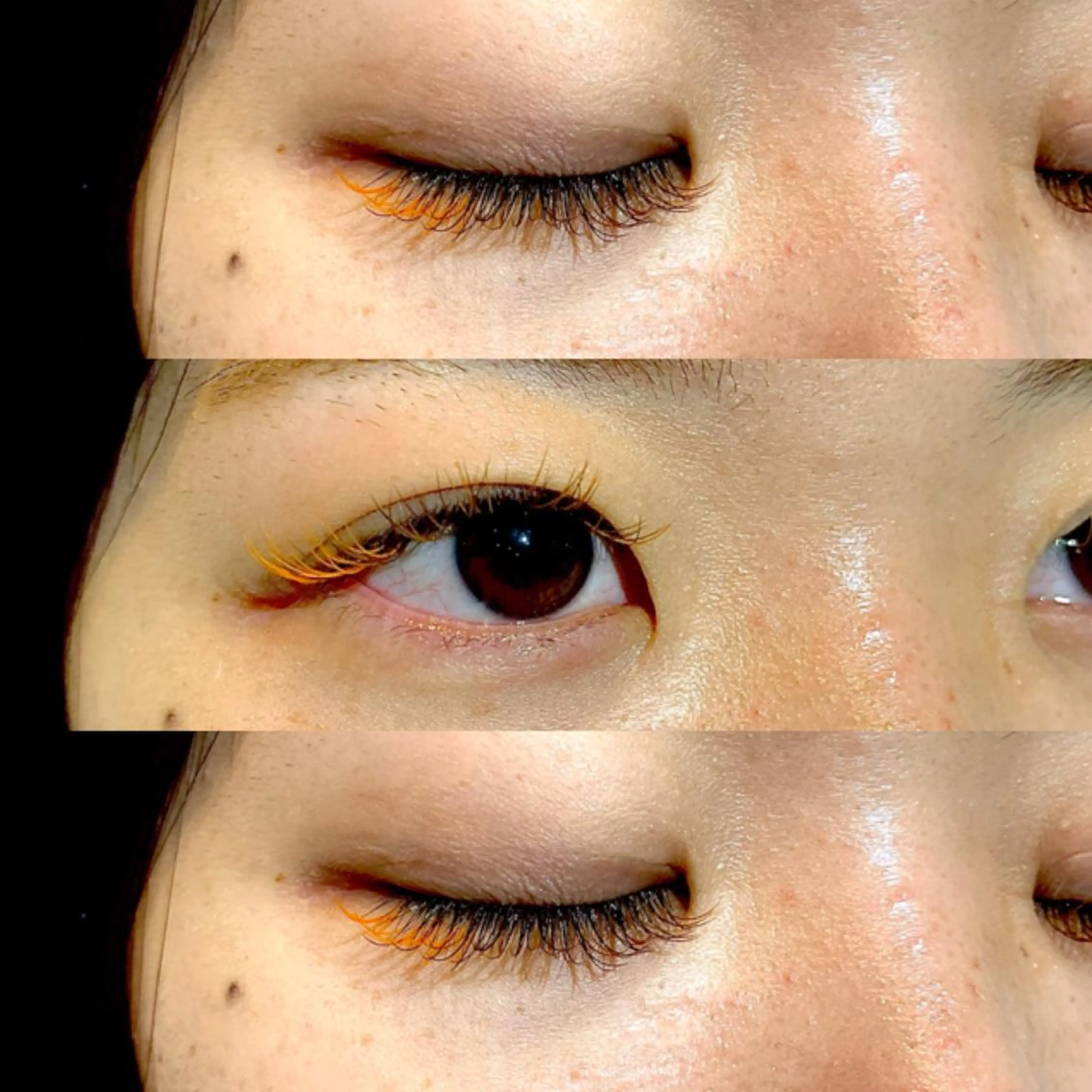 マツエク・マツパ カラーマツエク グエンニャット ニュのマツエク・マツパデザイン