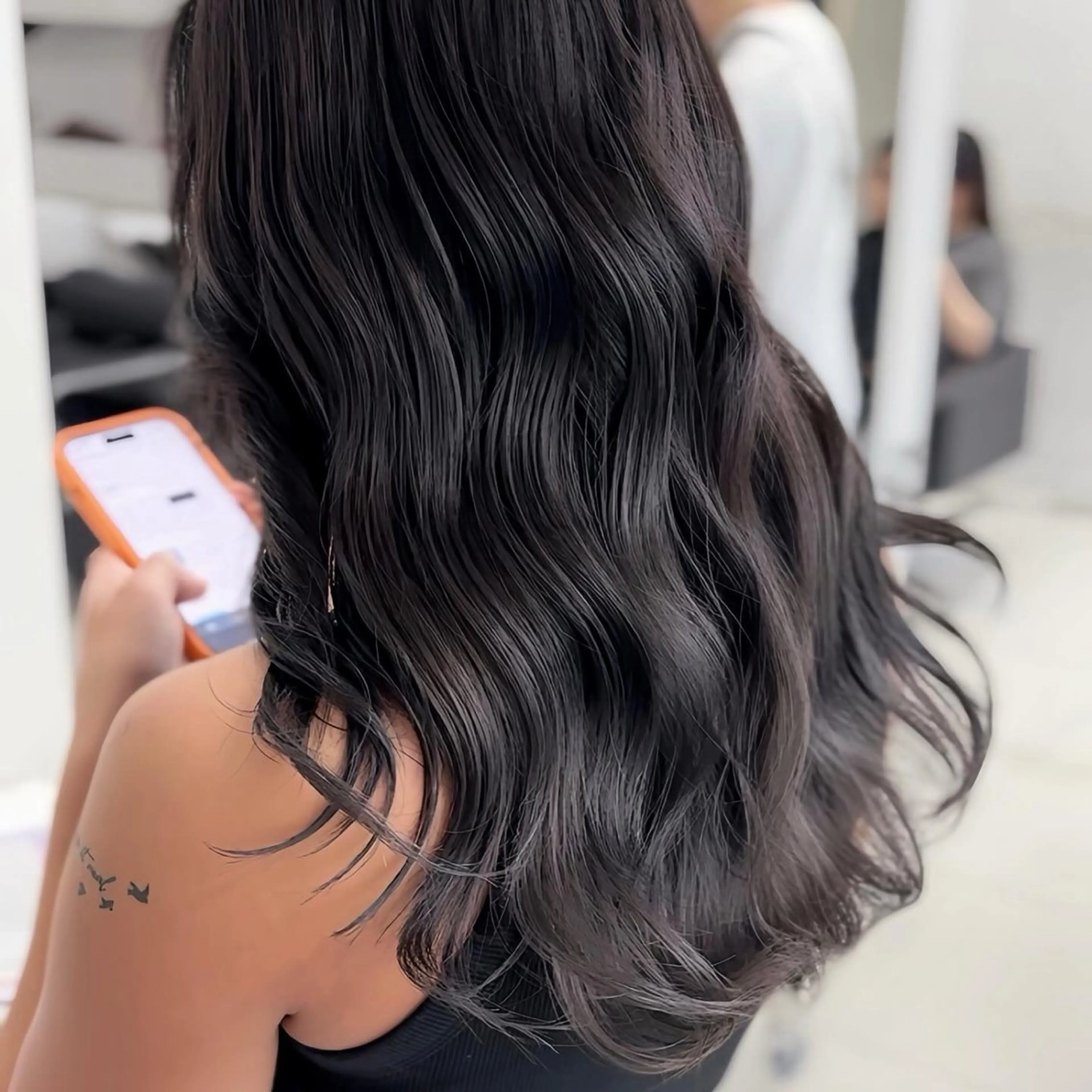 ミディアム カラー グラデーションカラー ヘアカラー トリートメント ⭐️無料！カット モデル募集⭐️夕貴のヘアスタイル