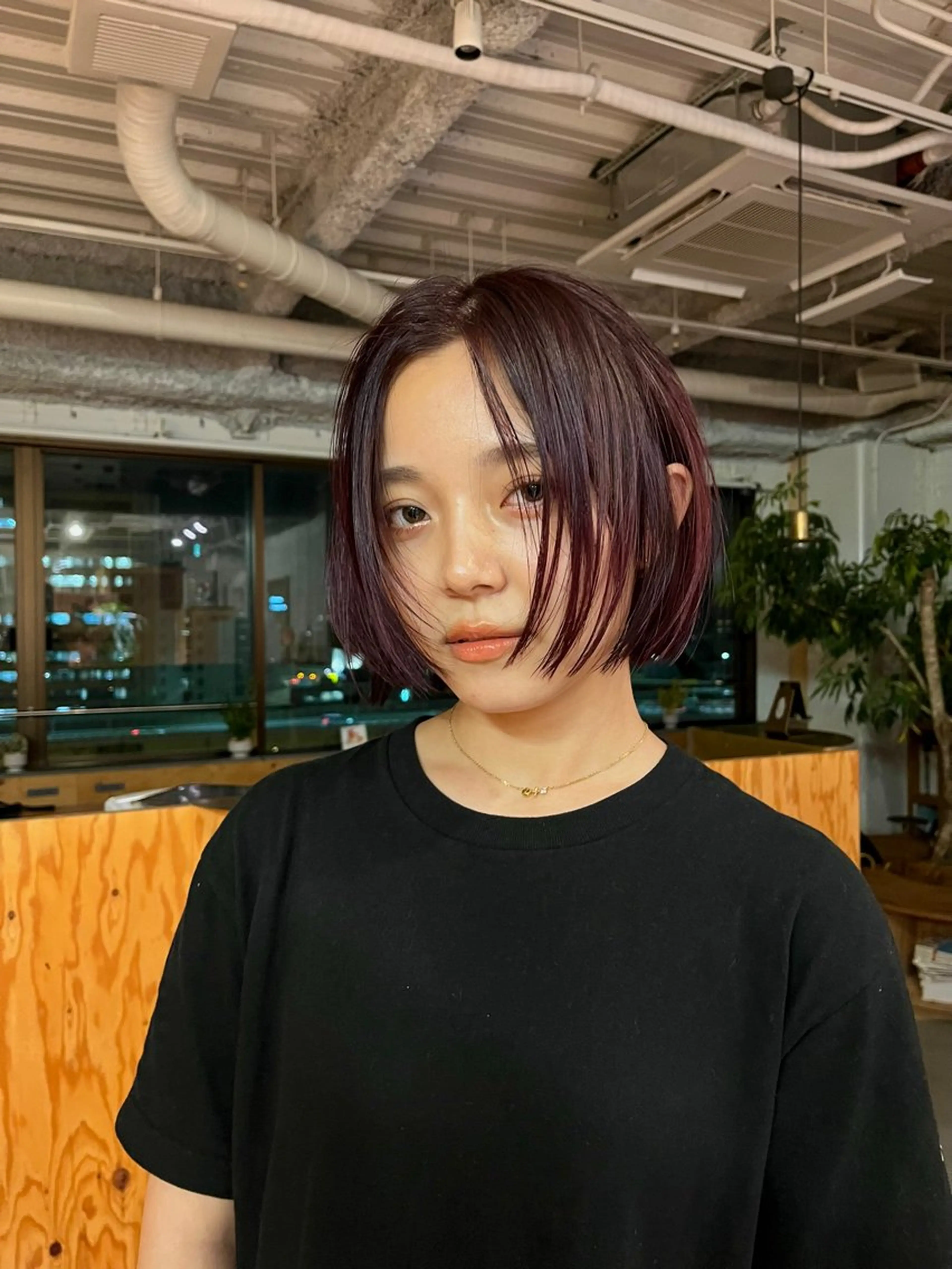 ショート カラー Ren /北堀江のヘアスタイル