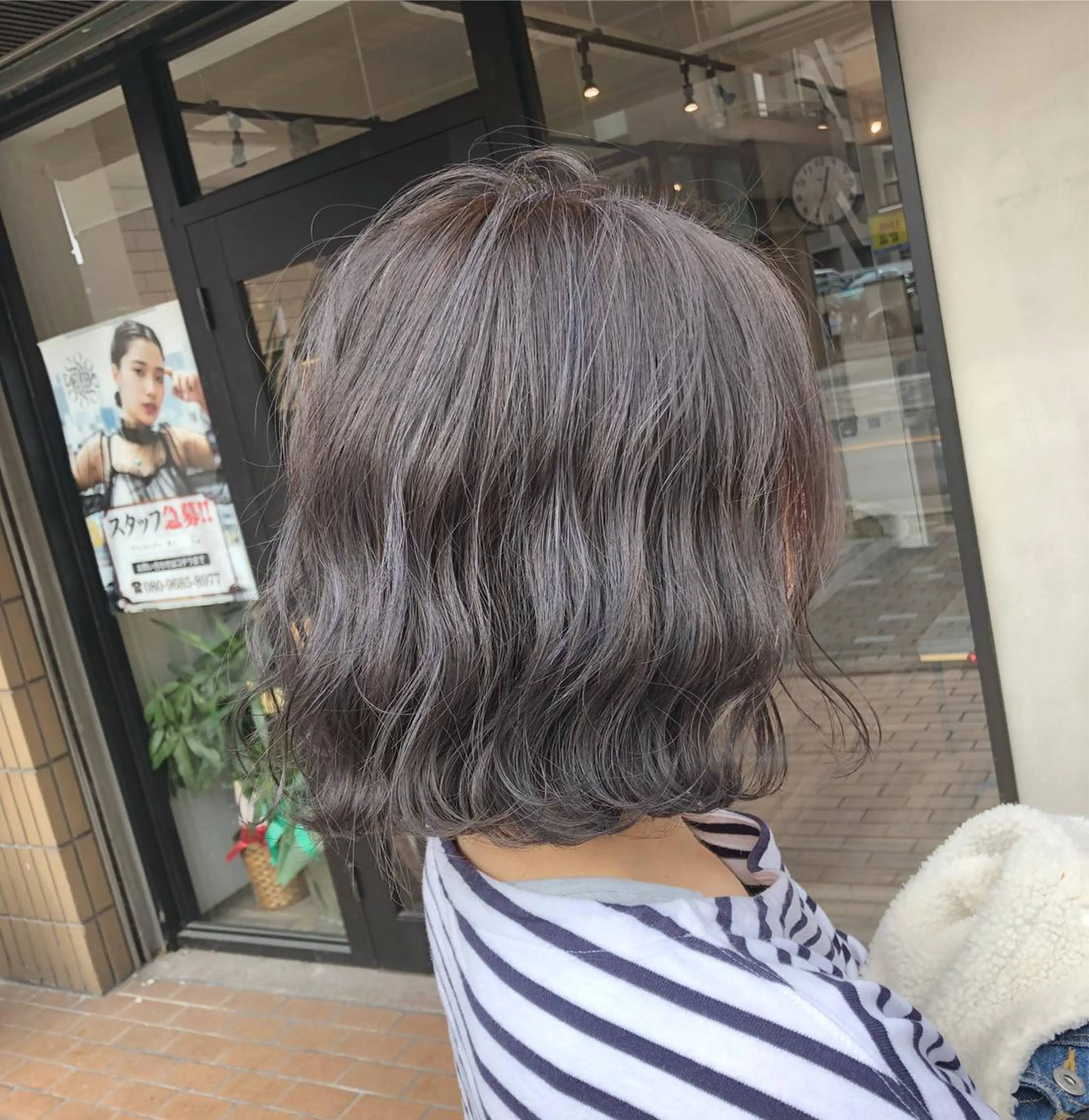 ミディアム カラー lafithhair ruu.南本庄のヘアスタイル