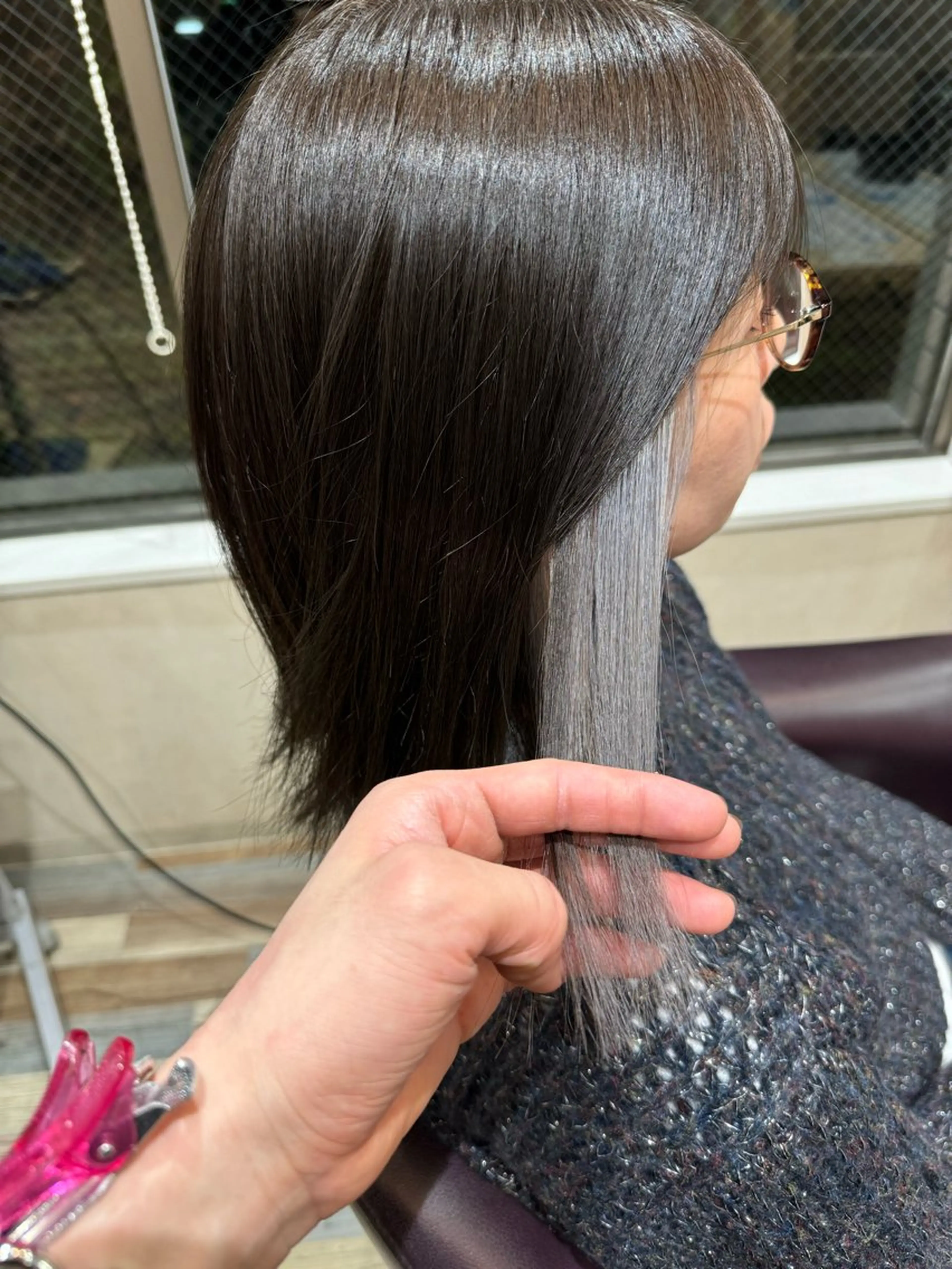 ミディアム chill_ KAZUKIのヘアスタイル
